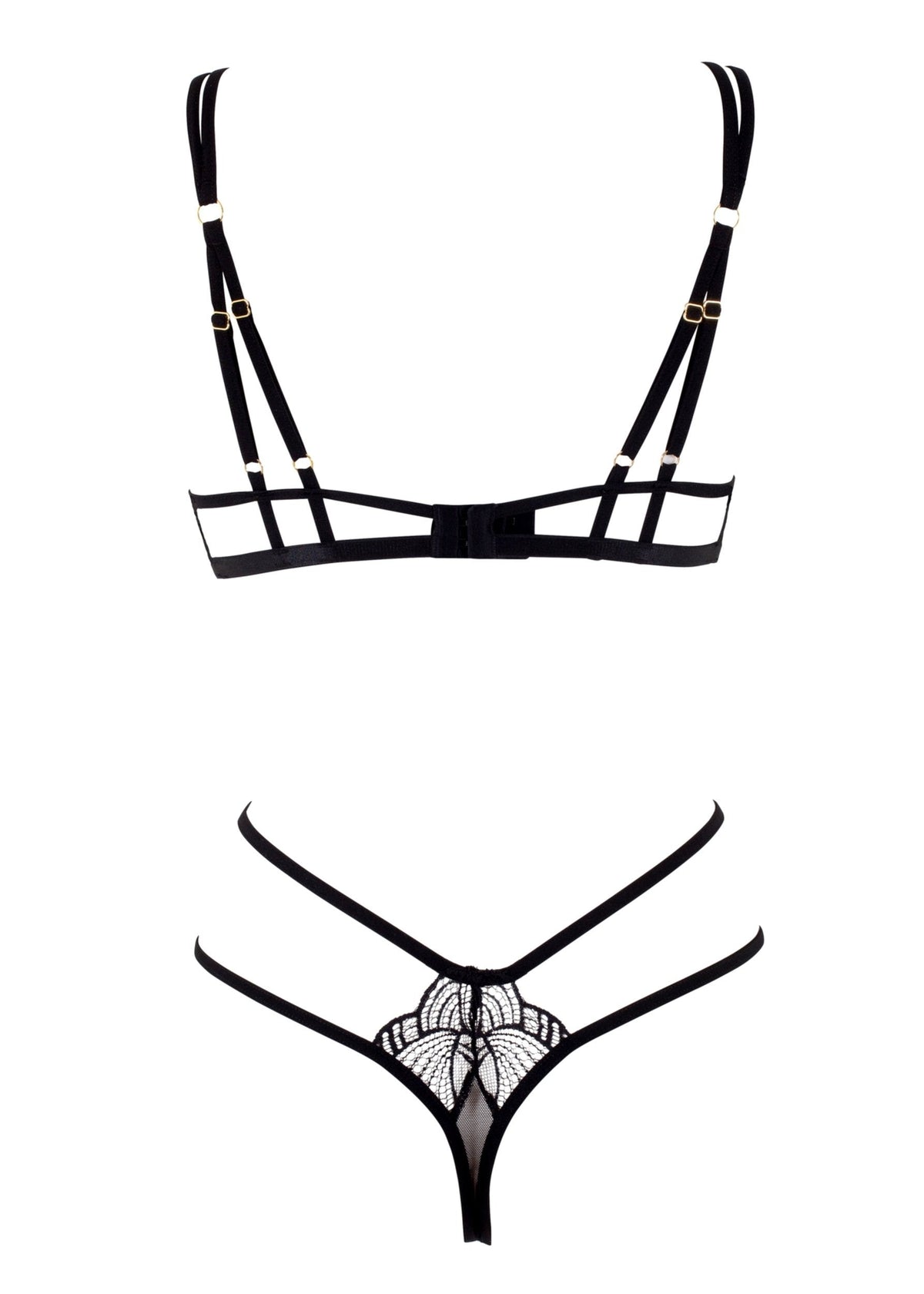 BLUEBELLA Emerson (Black) Strappy Body