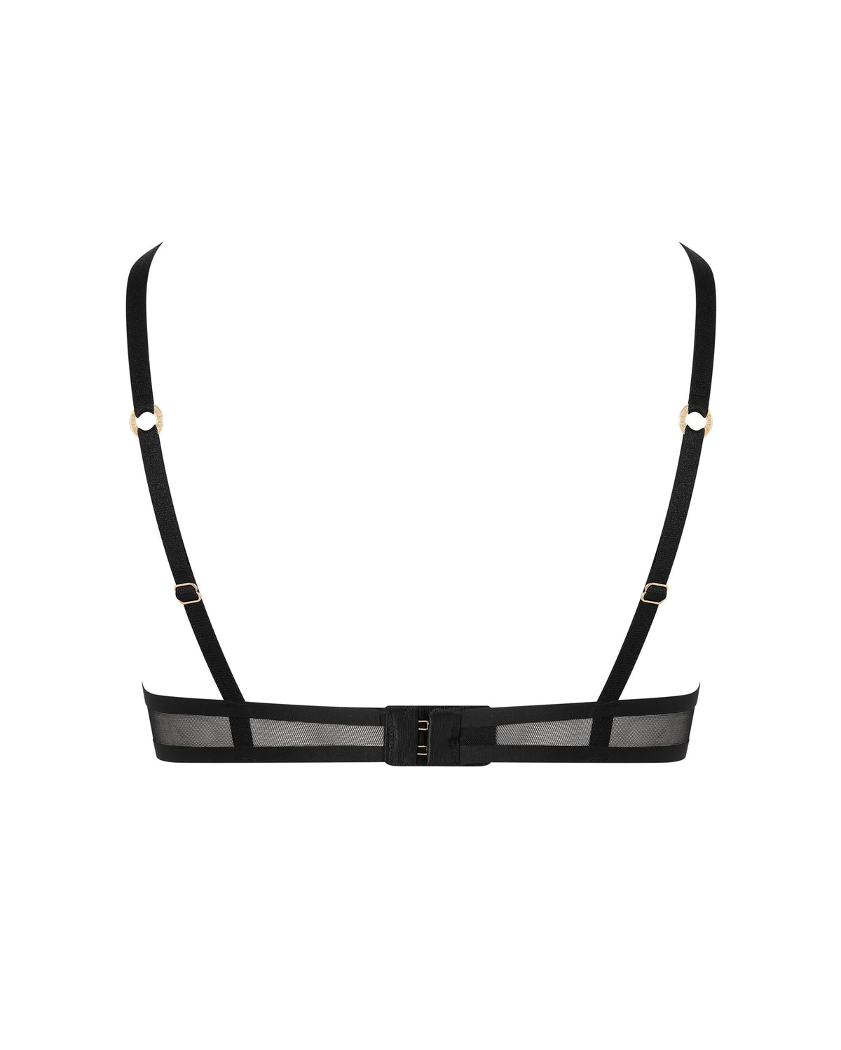 Naomi Molded Mesh Bra Black