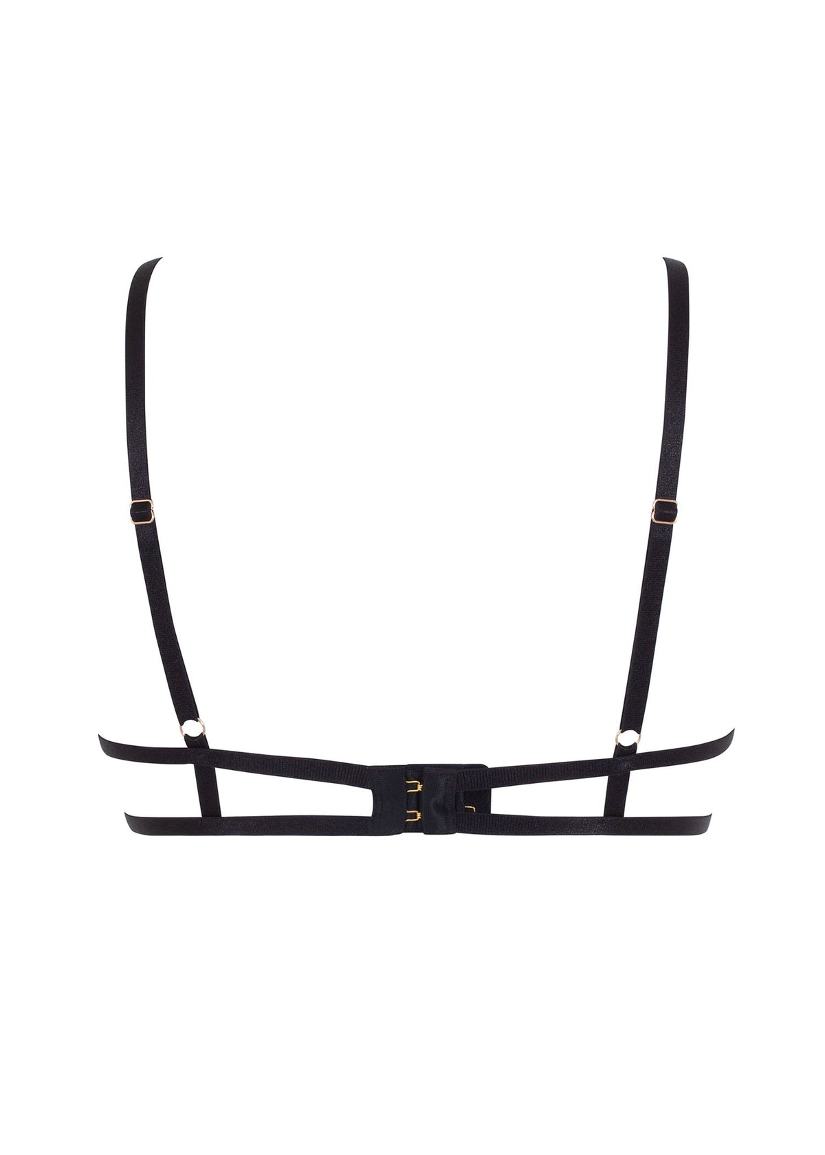BLUEBELLA Aurora Open Bra (Black/Gold)