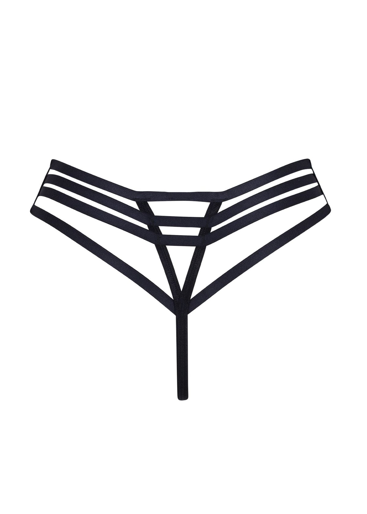 BLUEBELLA Ophelia High-Waist Thong (Black)