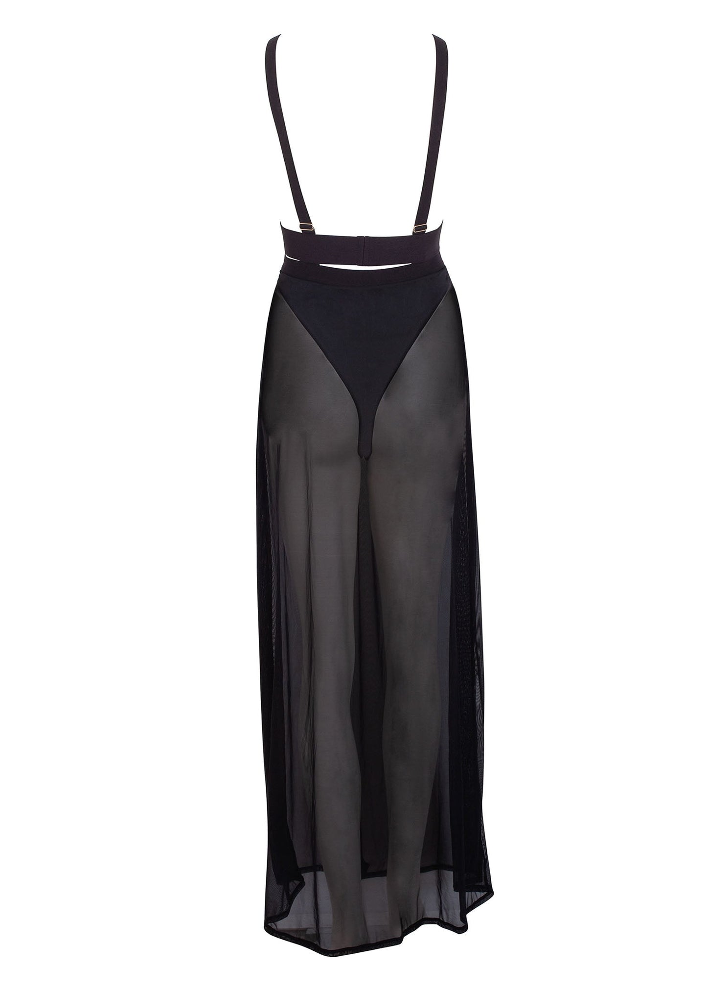 BLUEBELLA Topaz Long Chemise (Black)