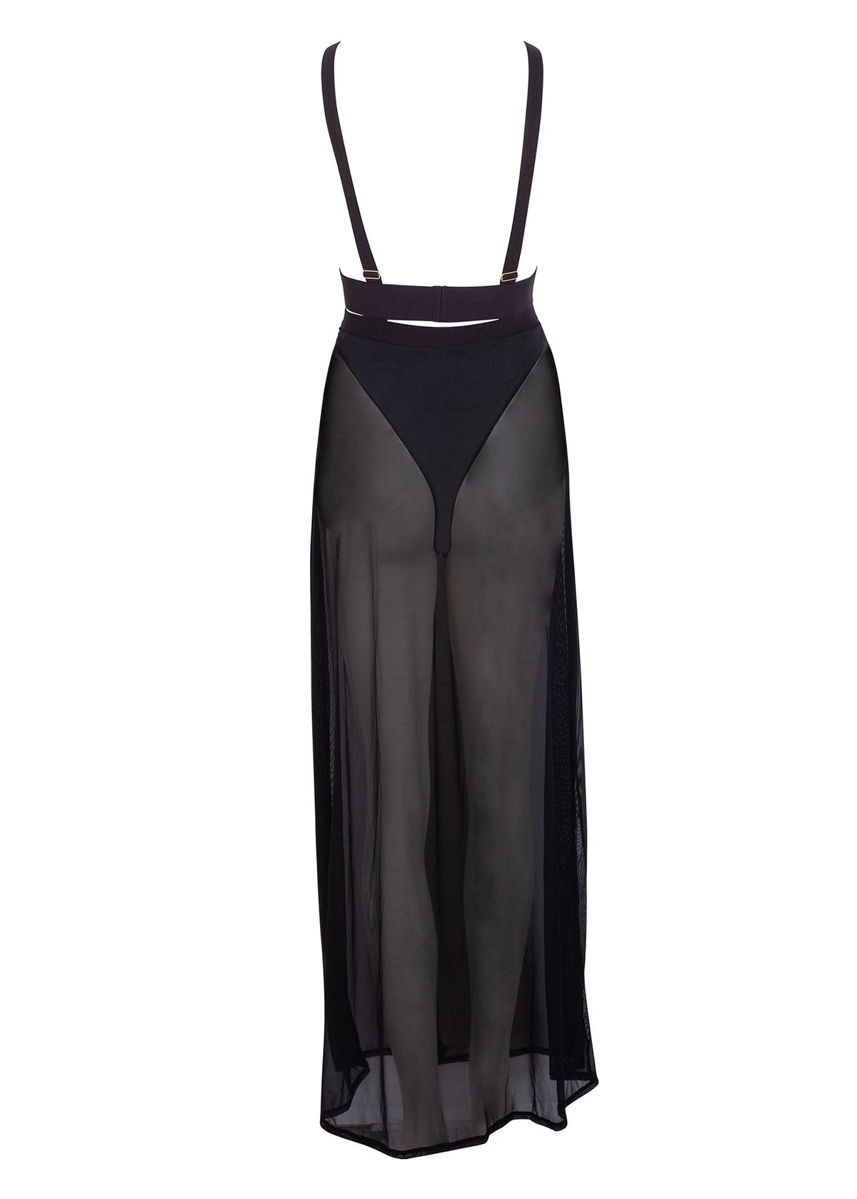 BLUEBELLA Topaz Long Chemise (Black)