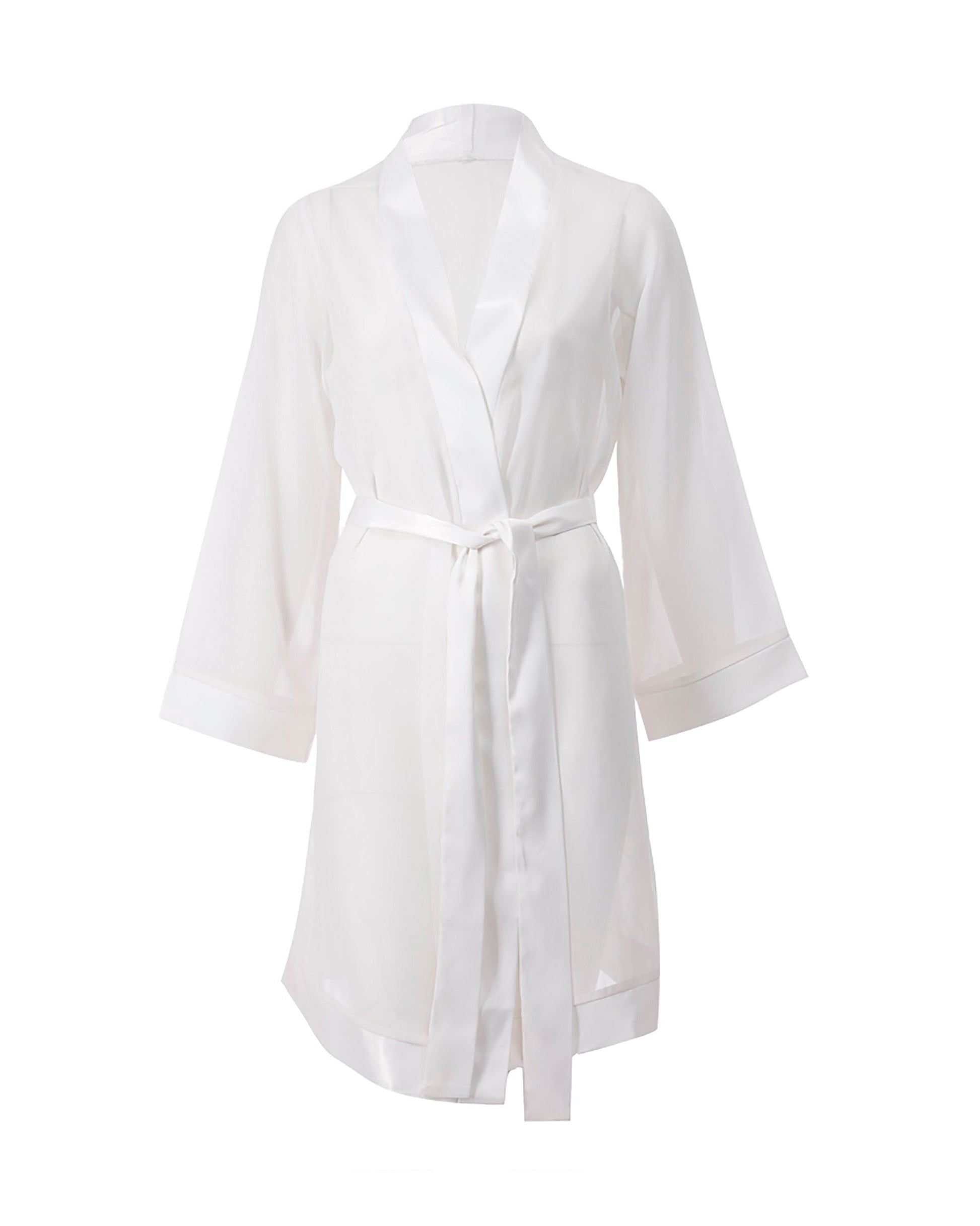  Chiffon Kimono Ivory