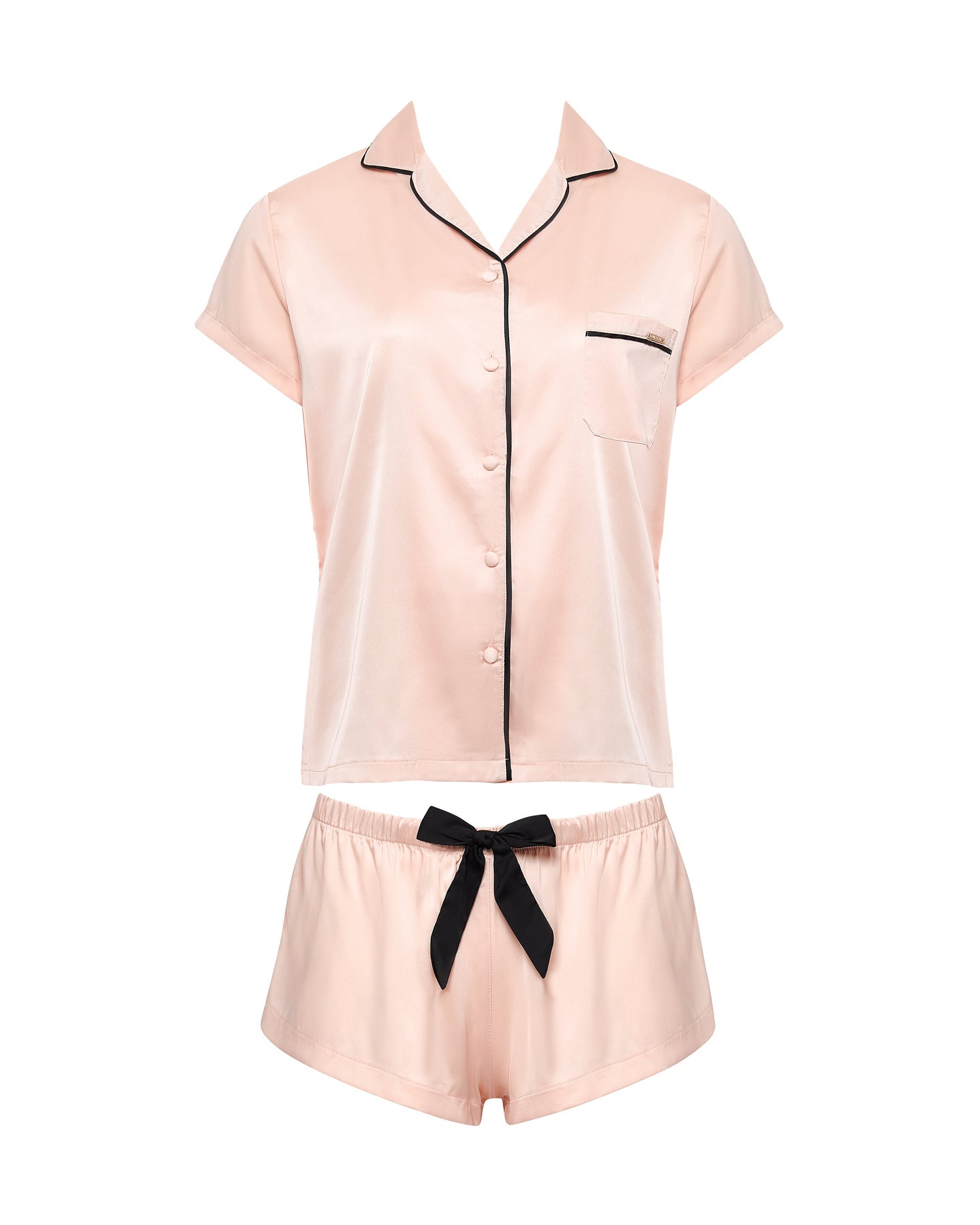  Abigail Shirt And Short Set