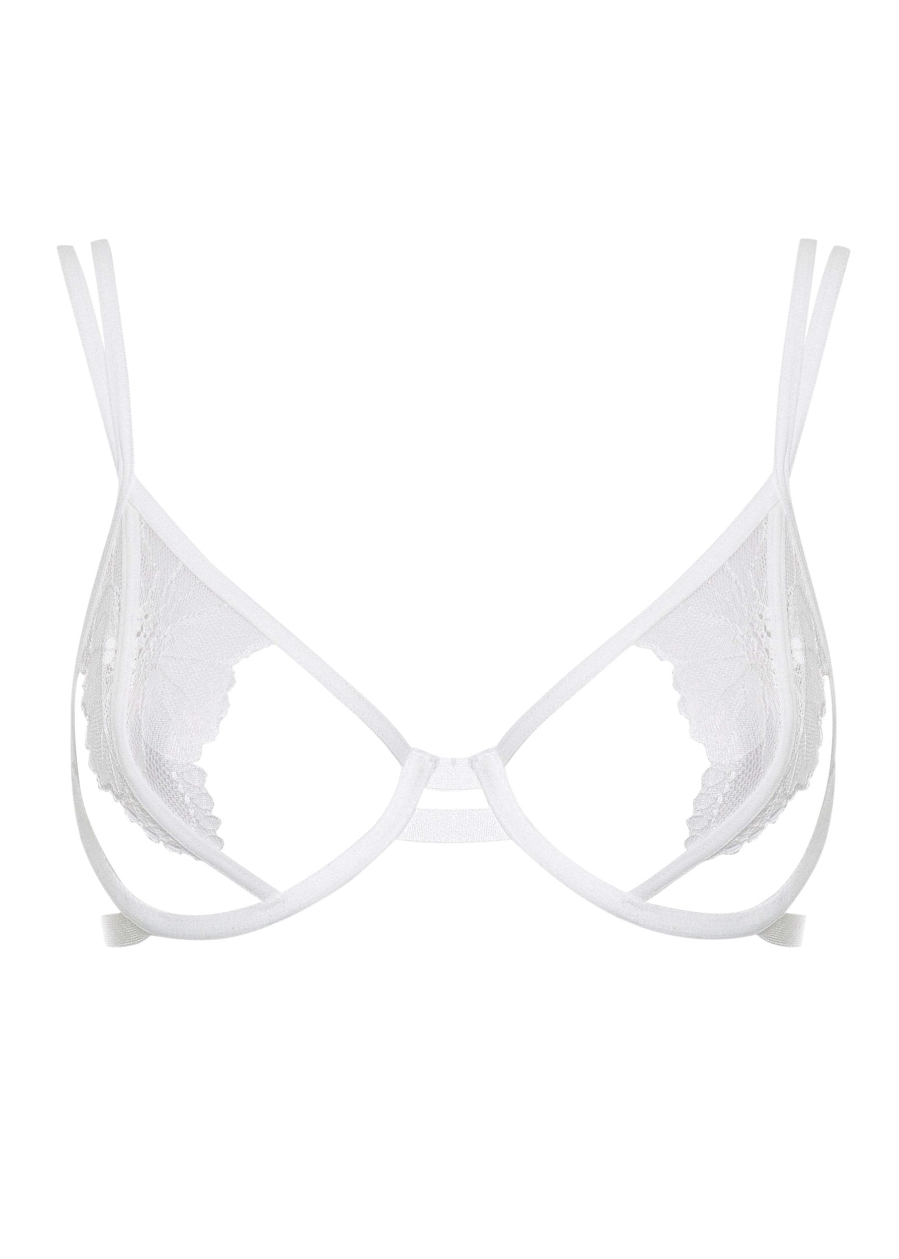 BLUEBELLA Emerson (Ivory) Open Cup Lace Bra