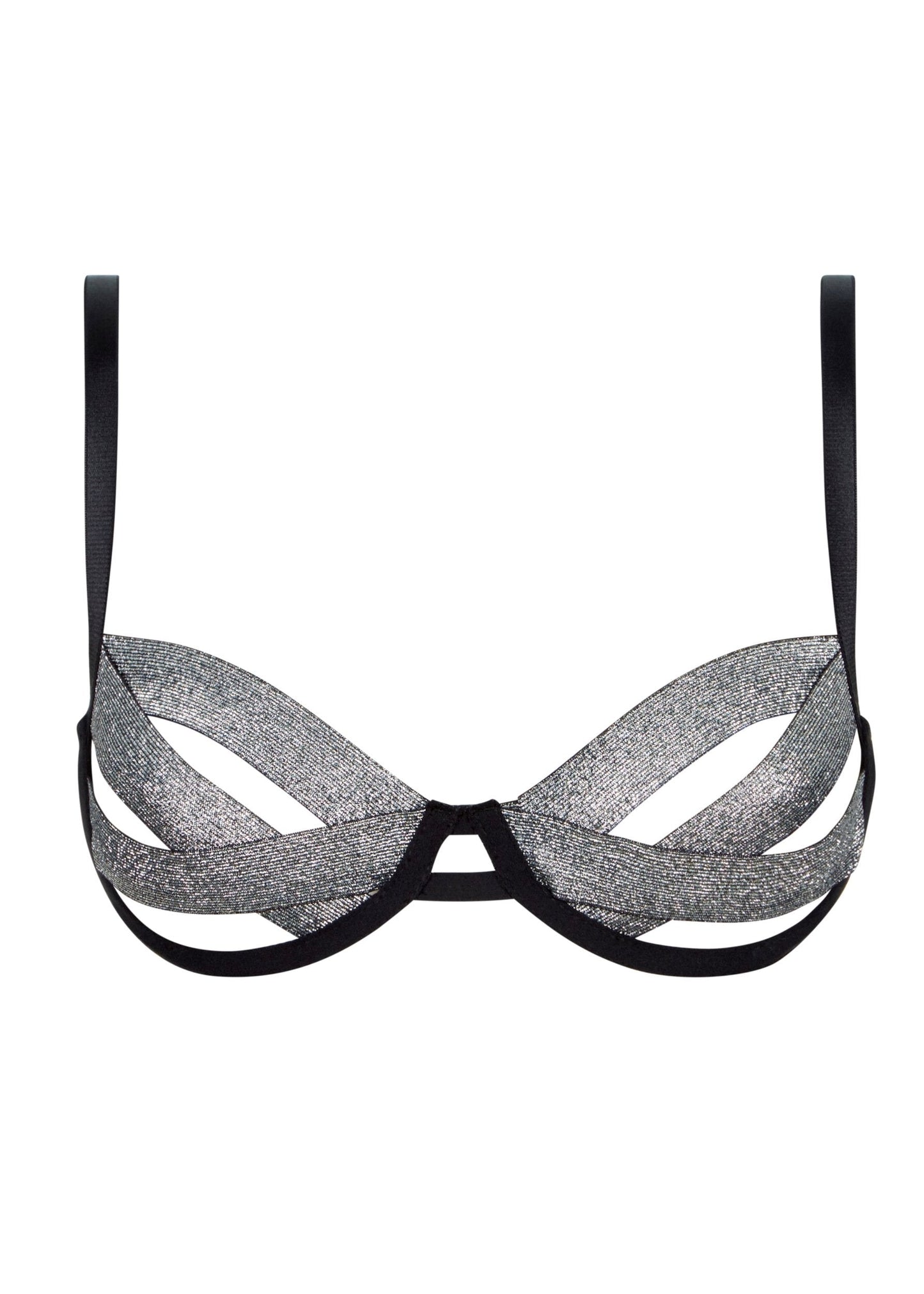 BLUEBELLA Emilia (Silver/Black) Bra