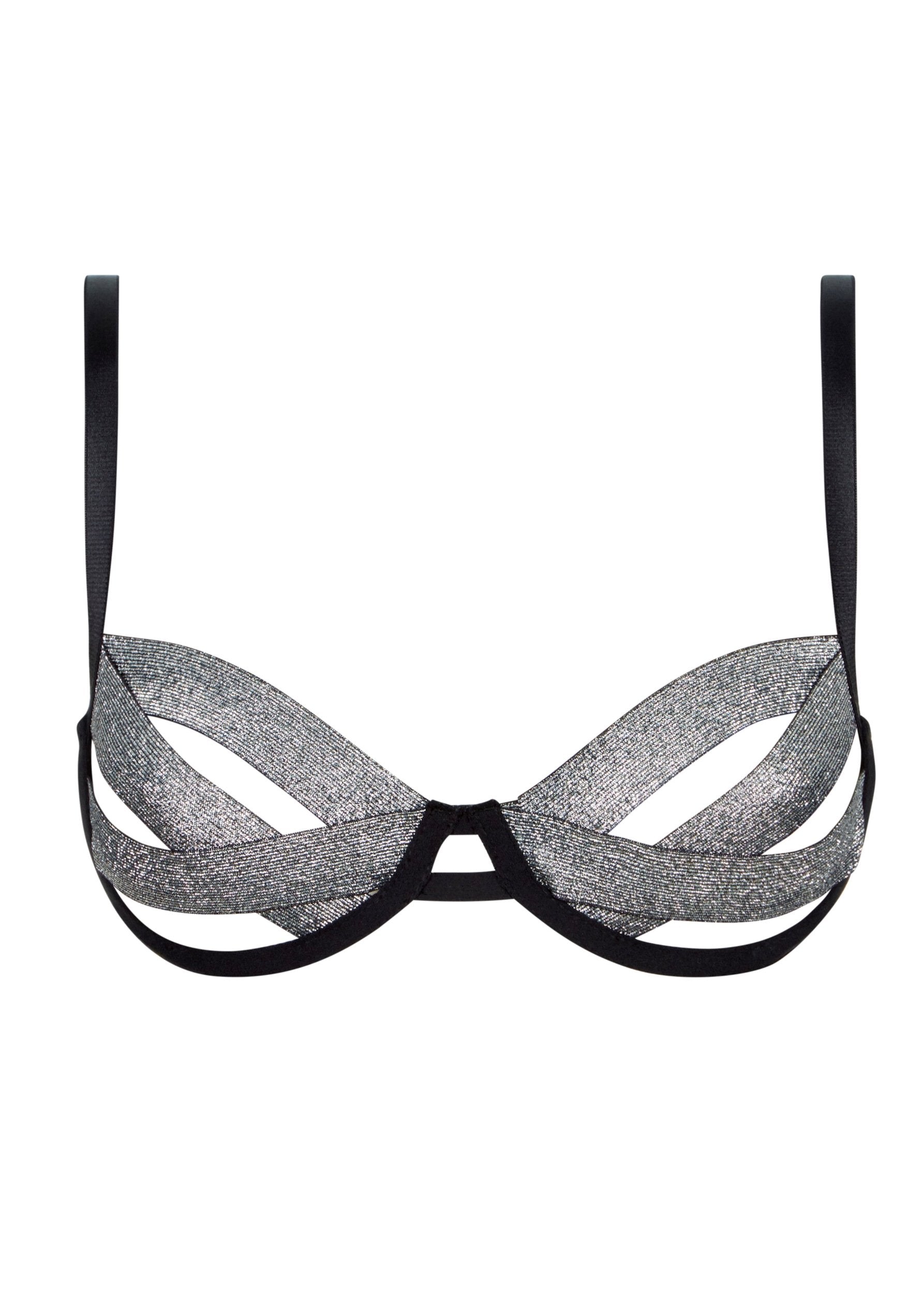 BLUEBELLA Emilia (Silver/Black) Bra