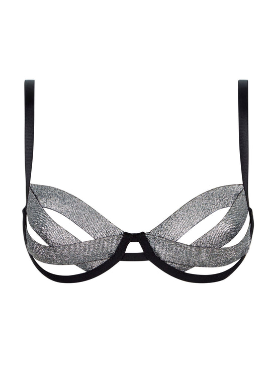 BLUEBELLA Emilia (Silver/Black) Bra