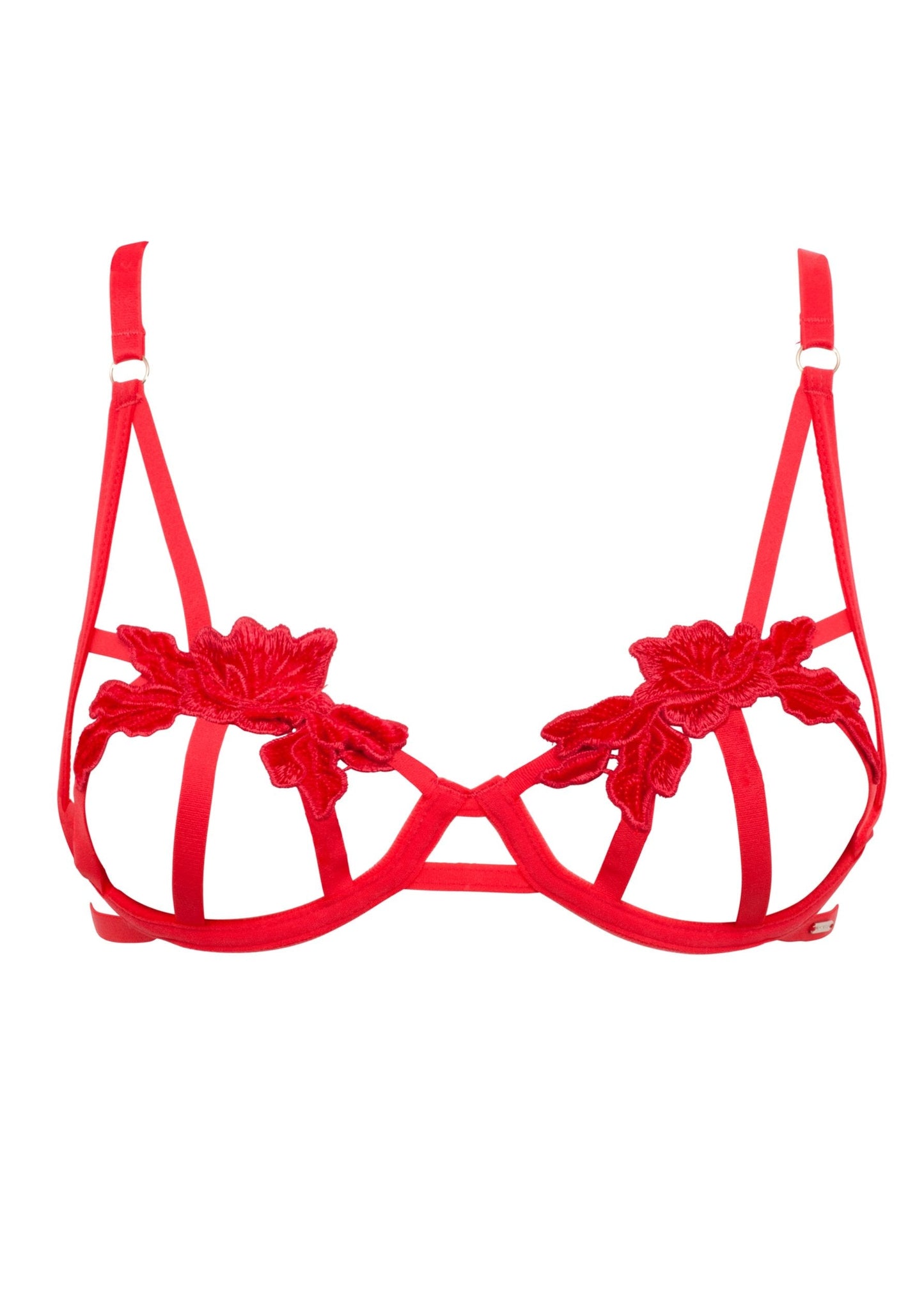 BLUEBELLA Eden (Red) Cupless Bra