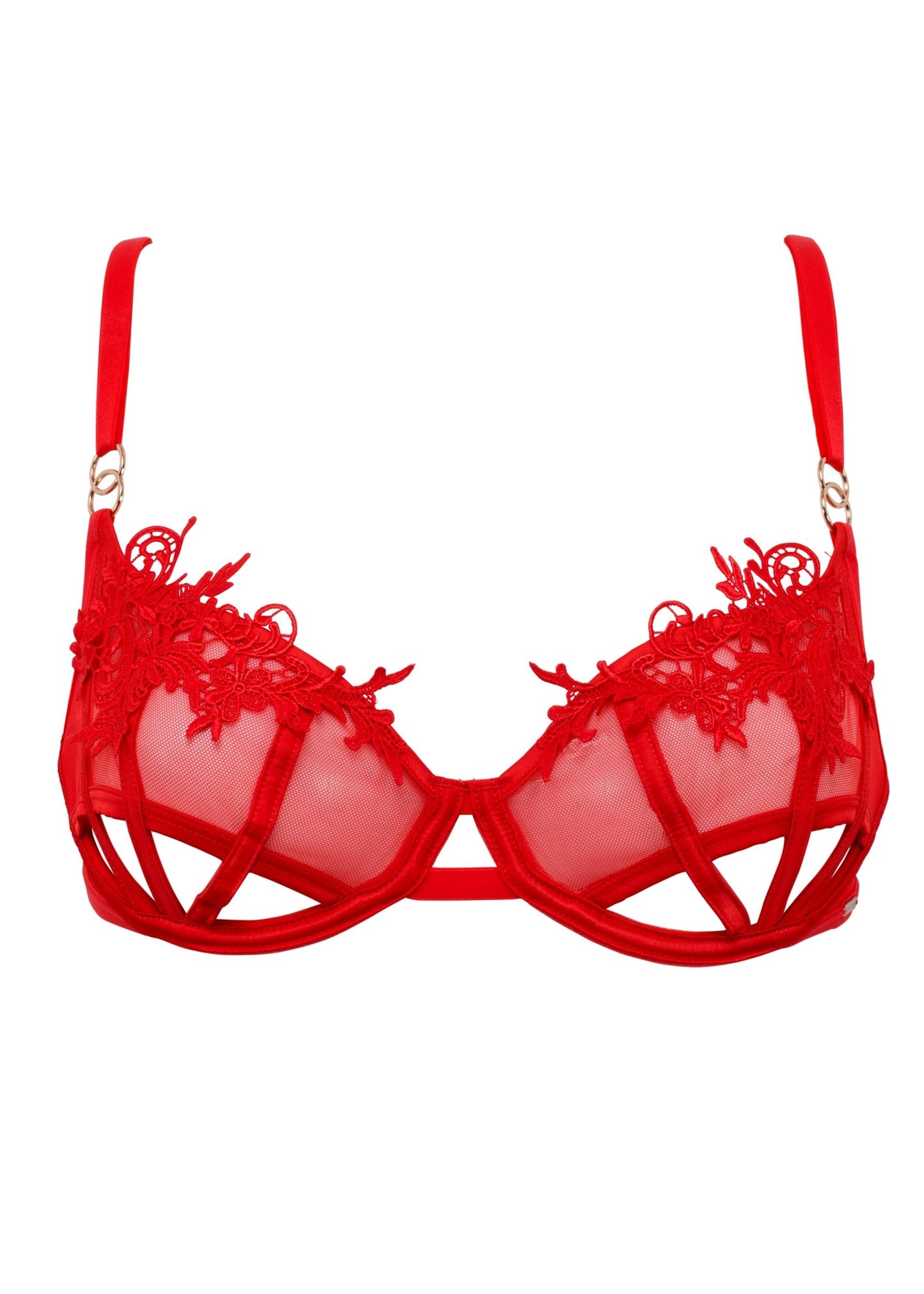 BLUEBELLA Priscilla (Red) Bra