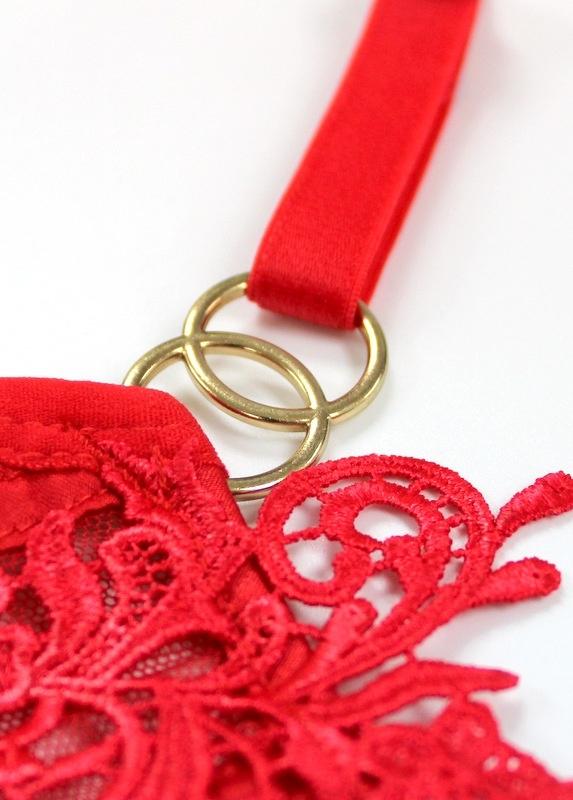 BLUEBELLA Priscilla (Red) Bra