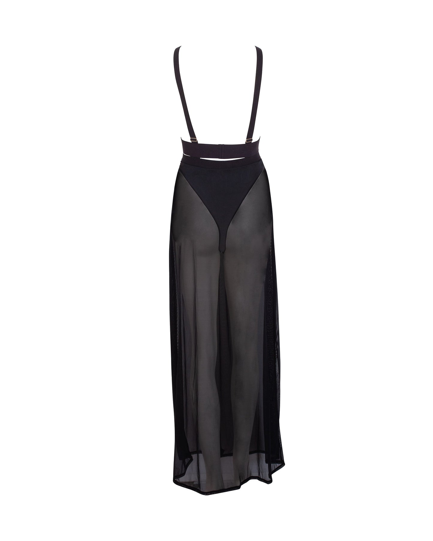  Topaz Long Chemise Black