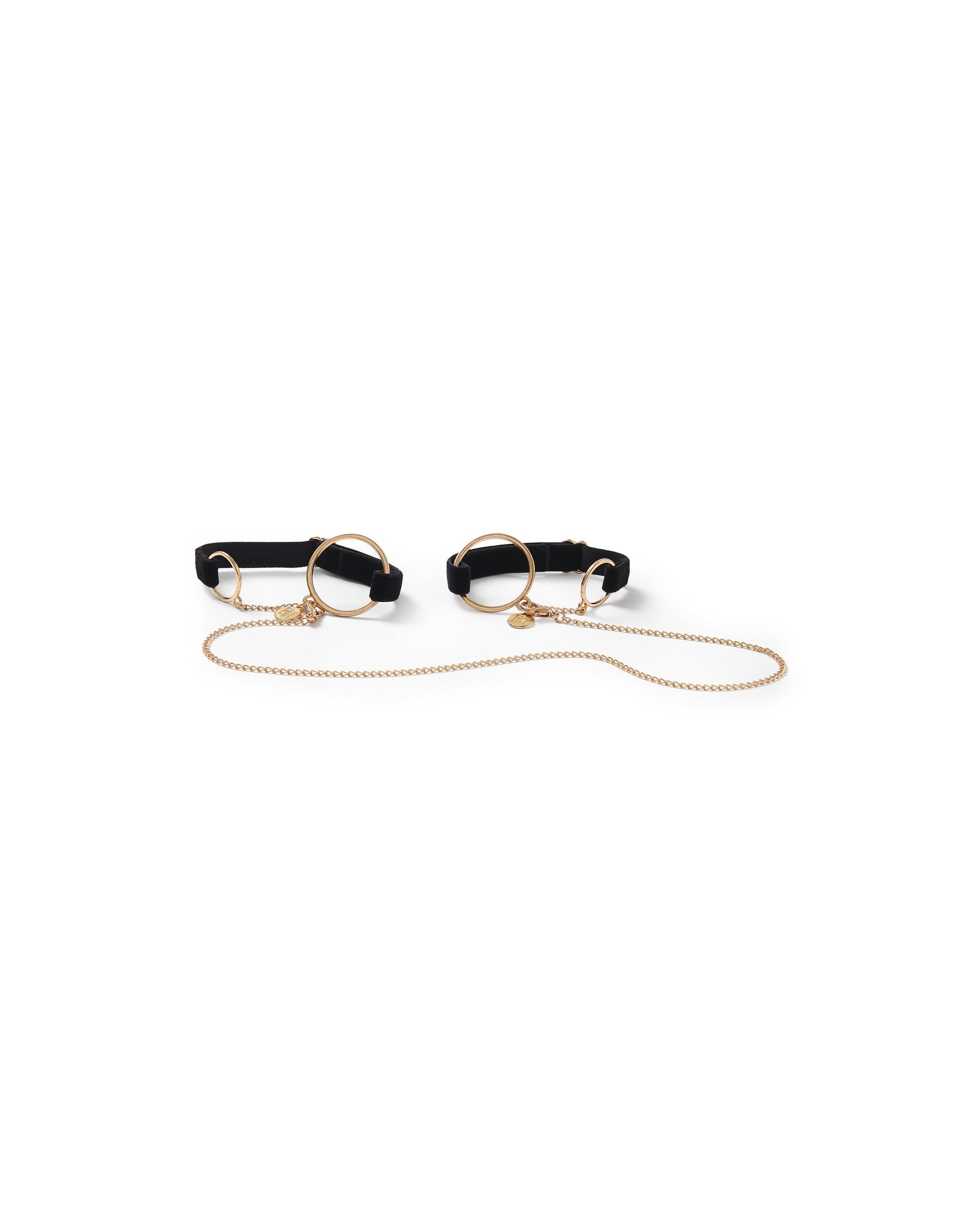  Simone Cuffs Black/Gold