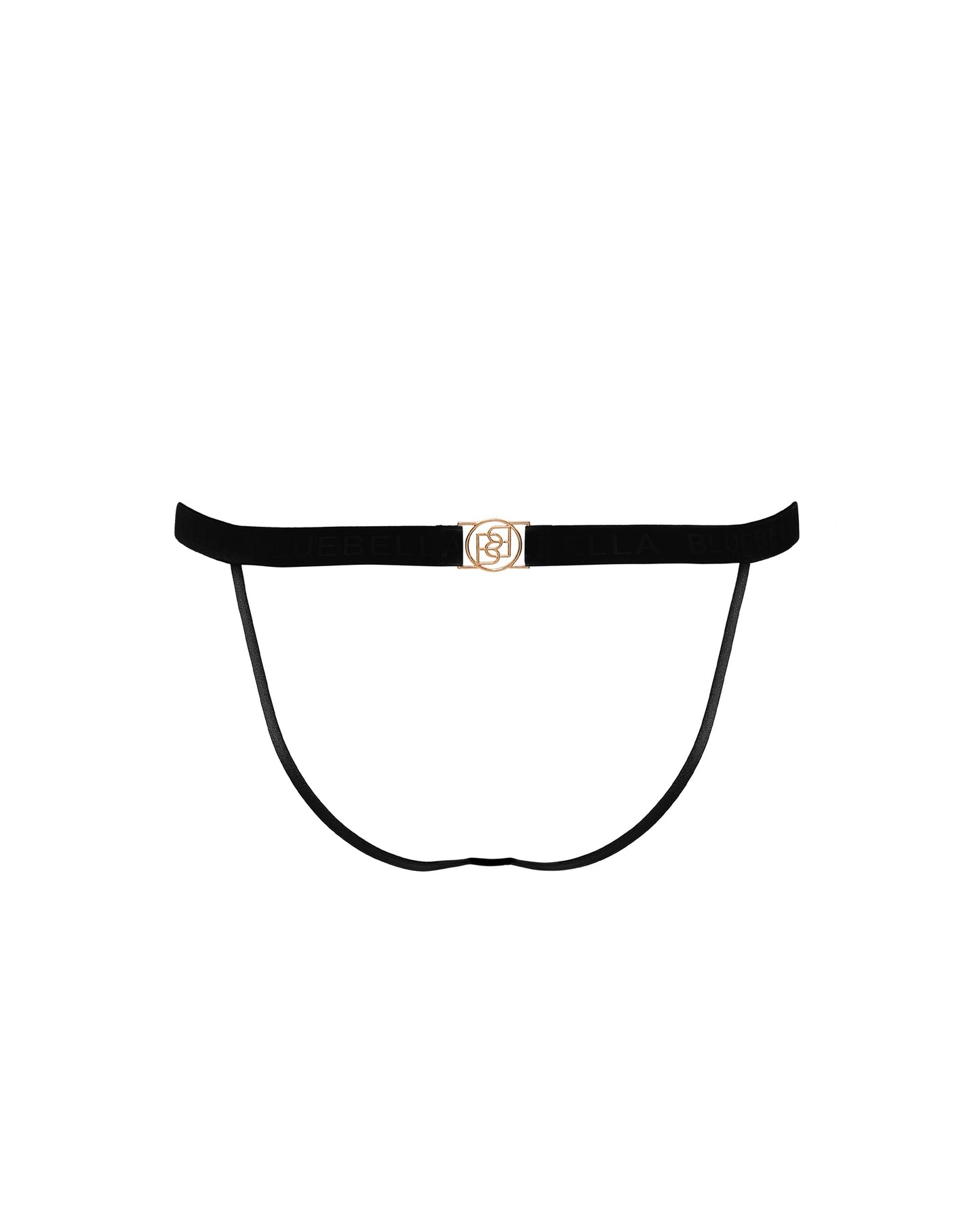 Thalia Open-Back Panty Black
