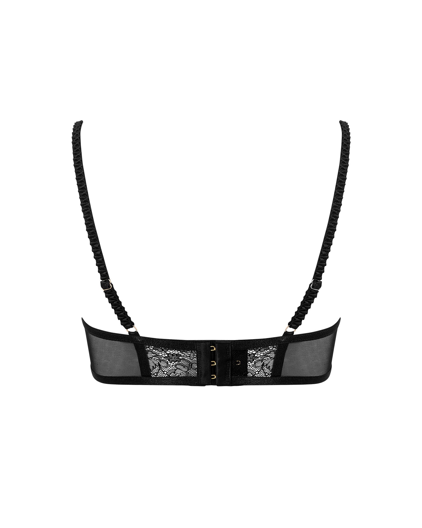  Camelia Longline Lace Bra Black