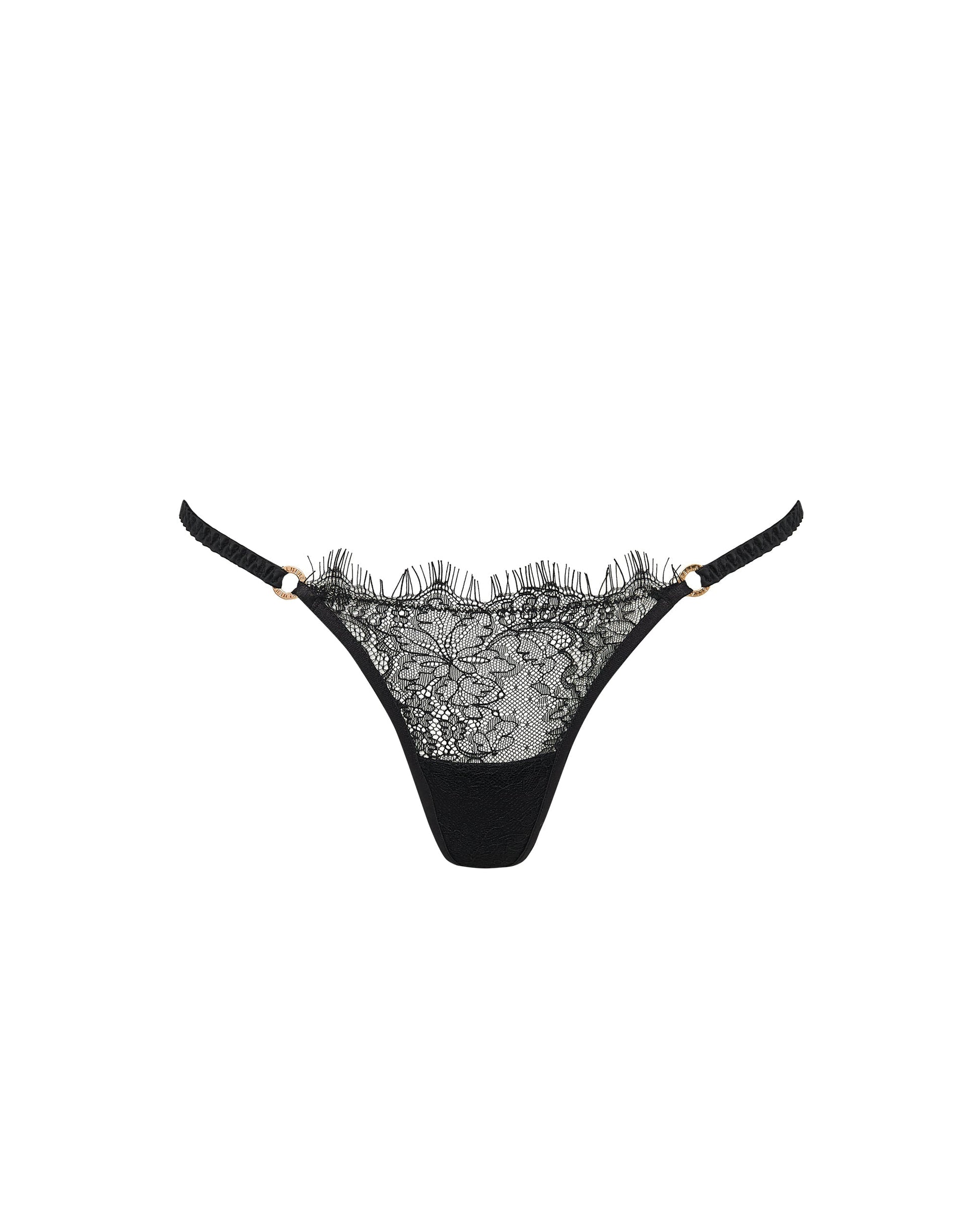  Camelia Thong Black