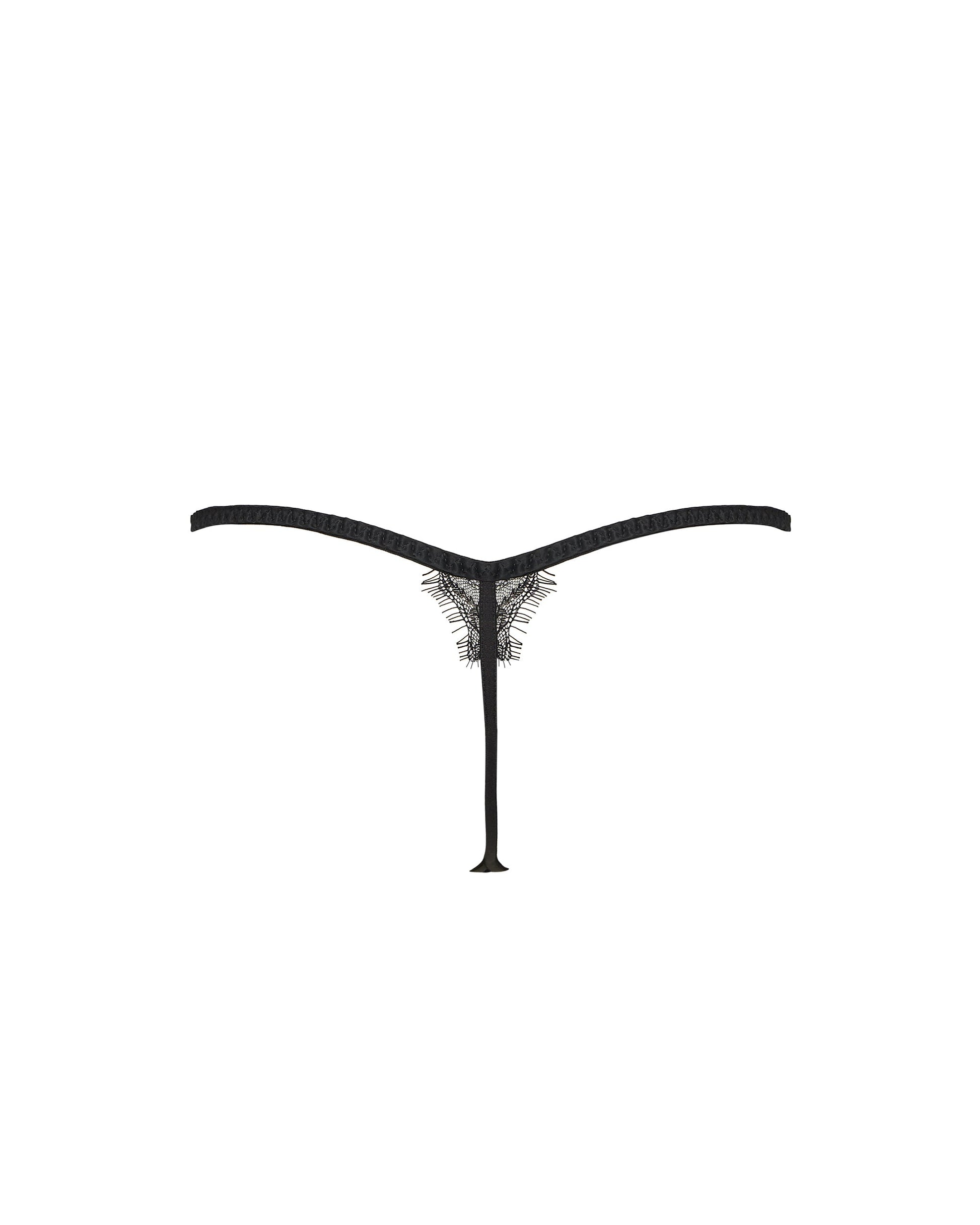  Camelia Thong Black
