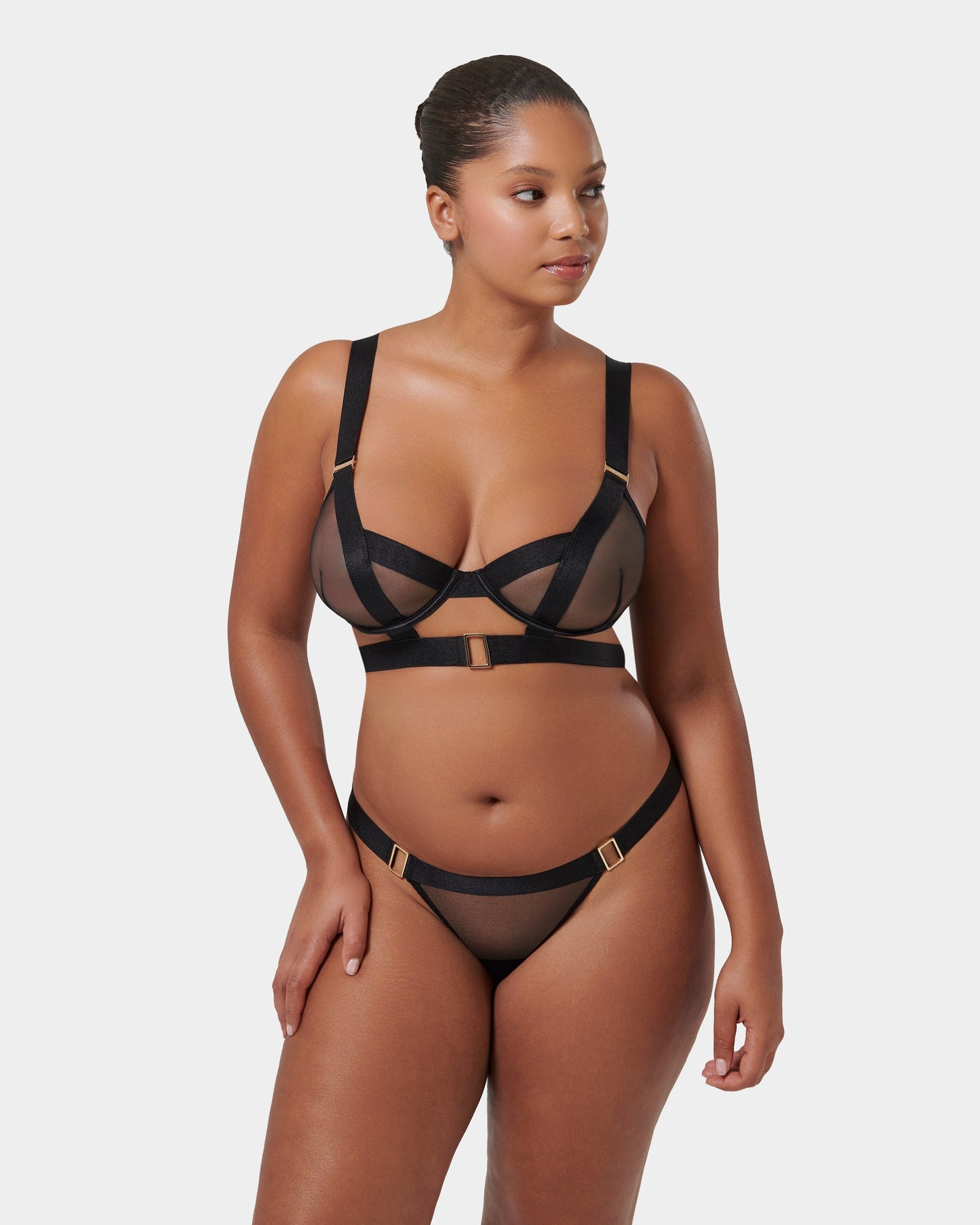  Trinity Thong Black