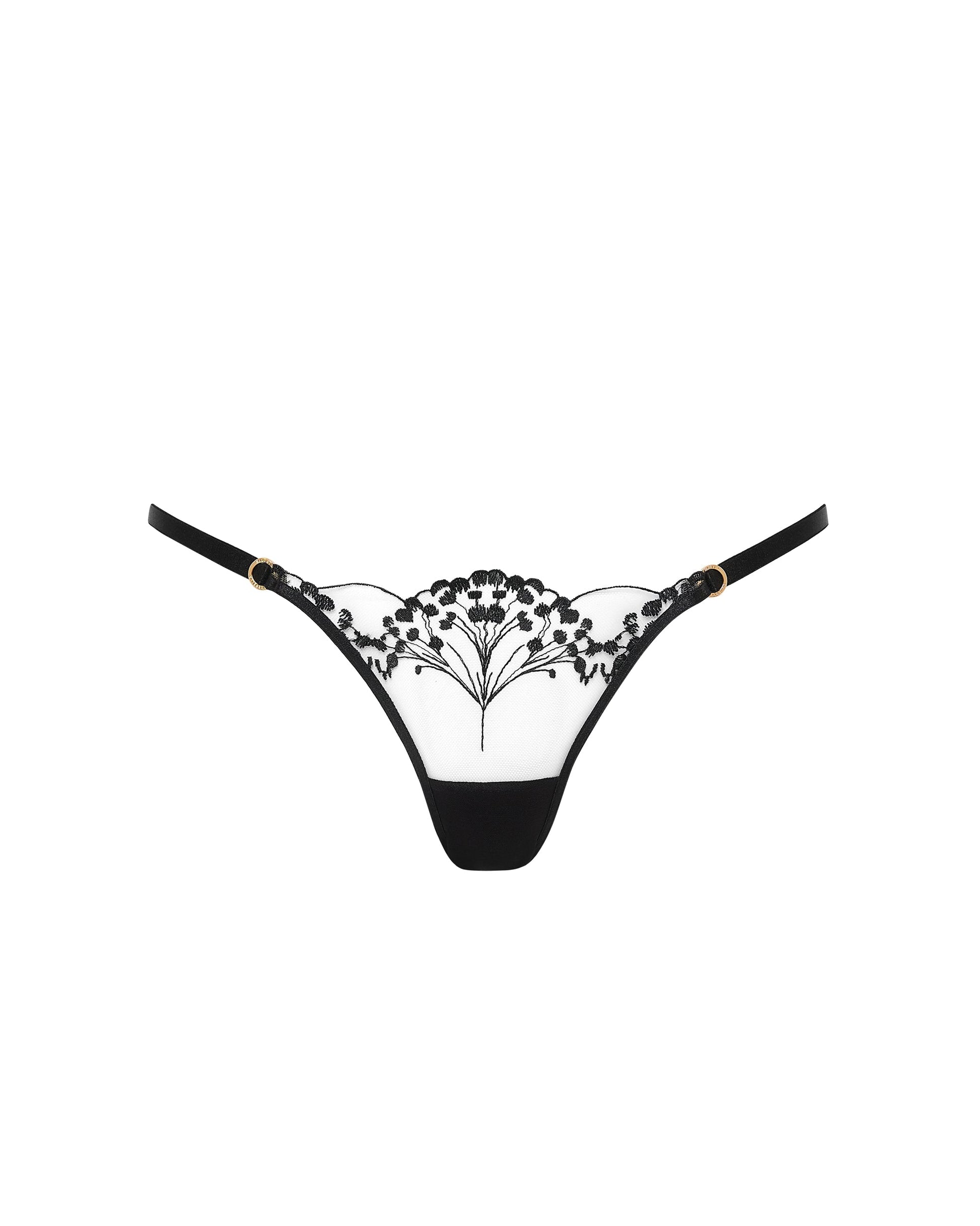  Marisa Panty Black/Sheer