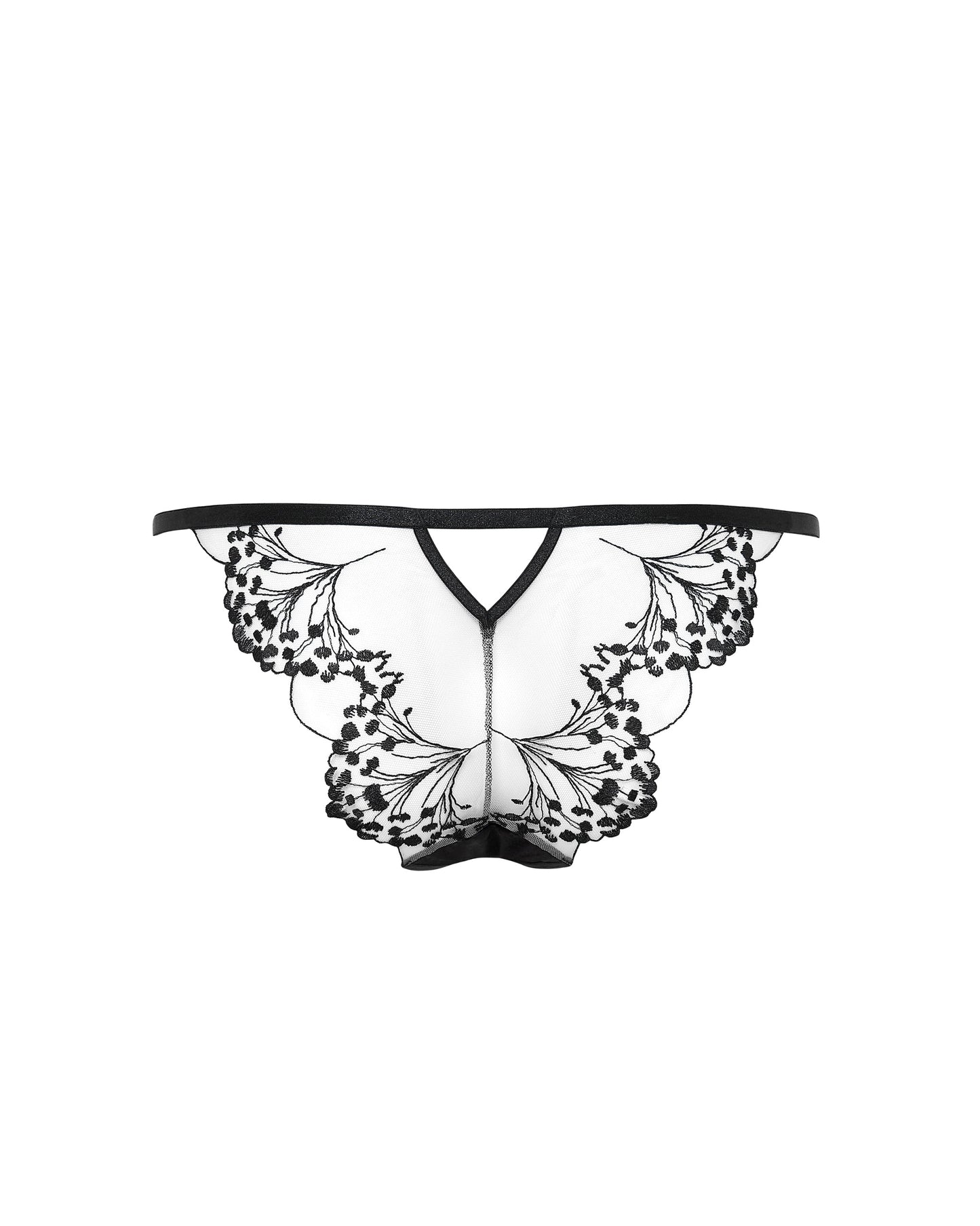  Marisa Panty Black/Sheer