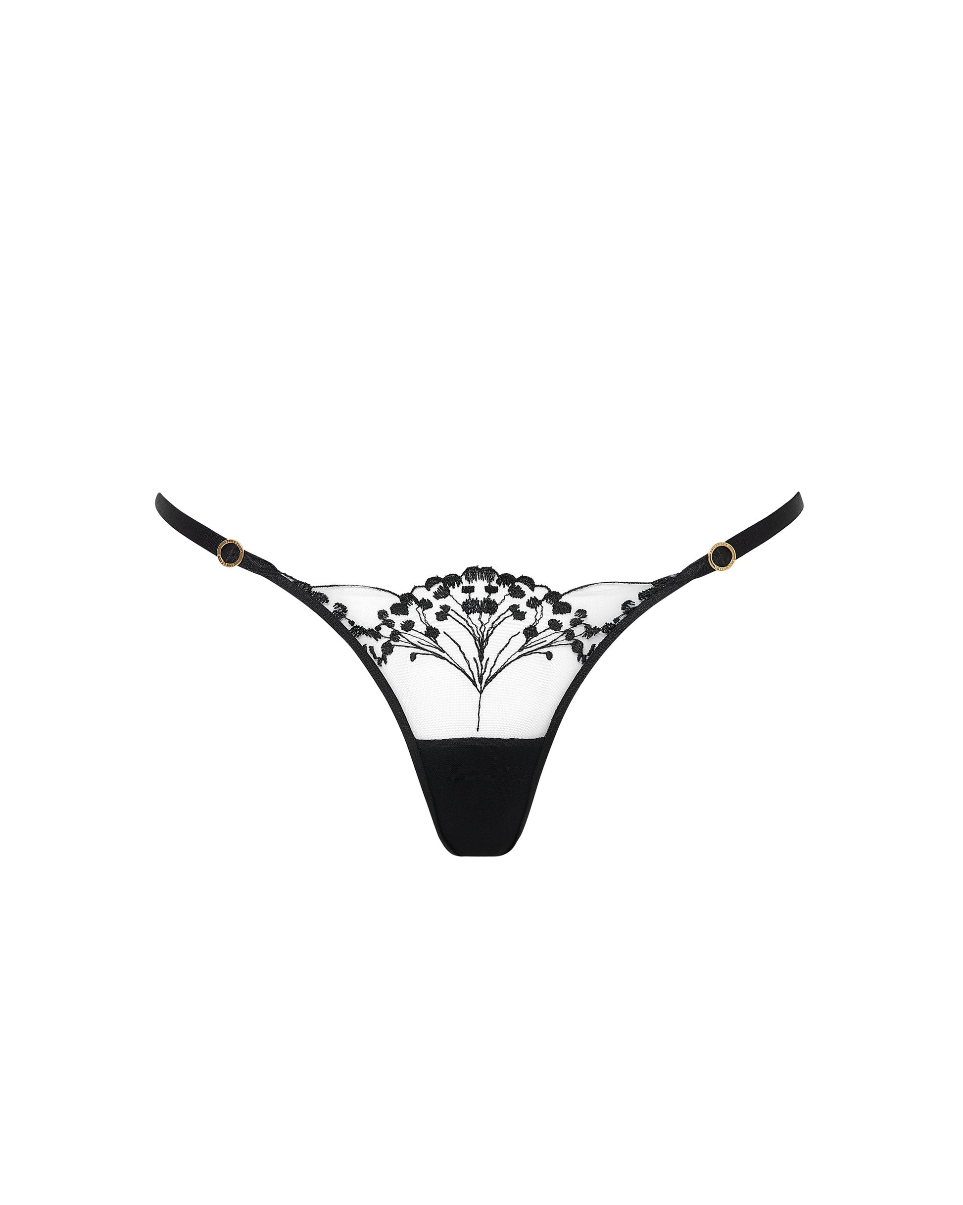  Marisa Thong Black/Sheer