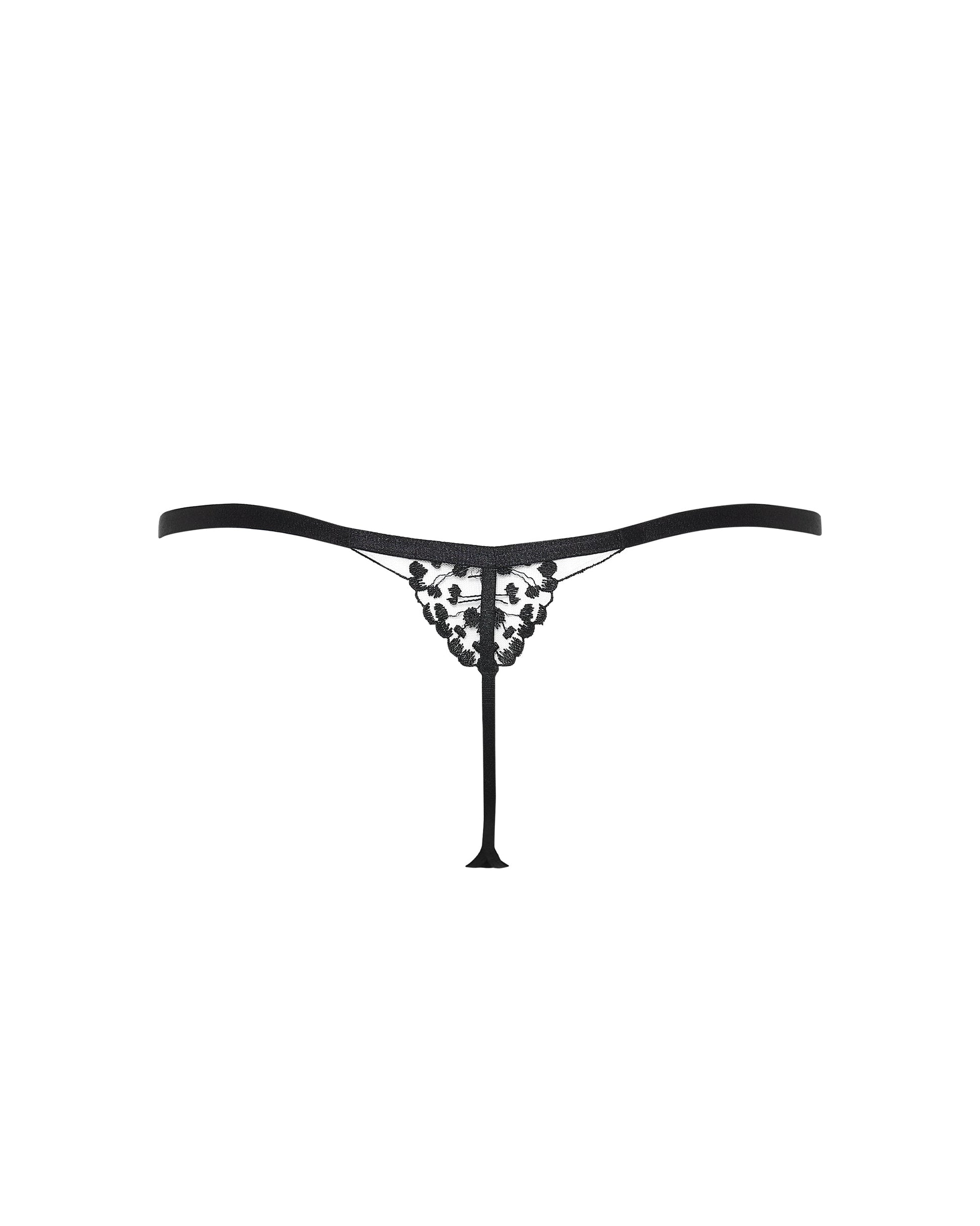  Marisa Thong Black/Sheer