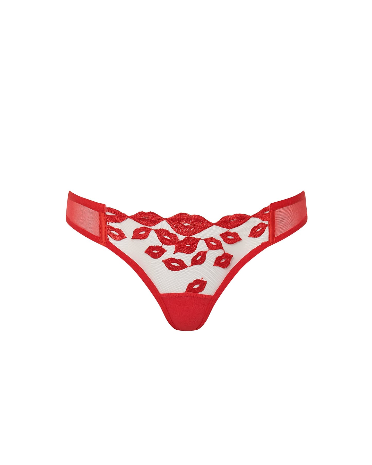 Marian Panty Red/Sheer