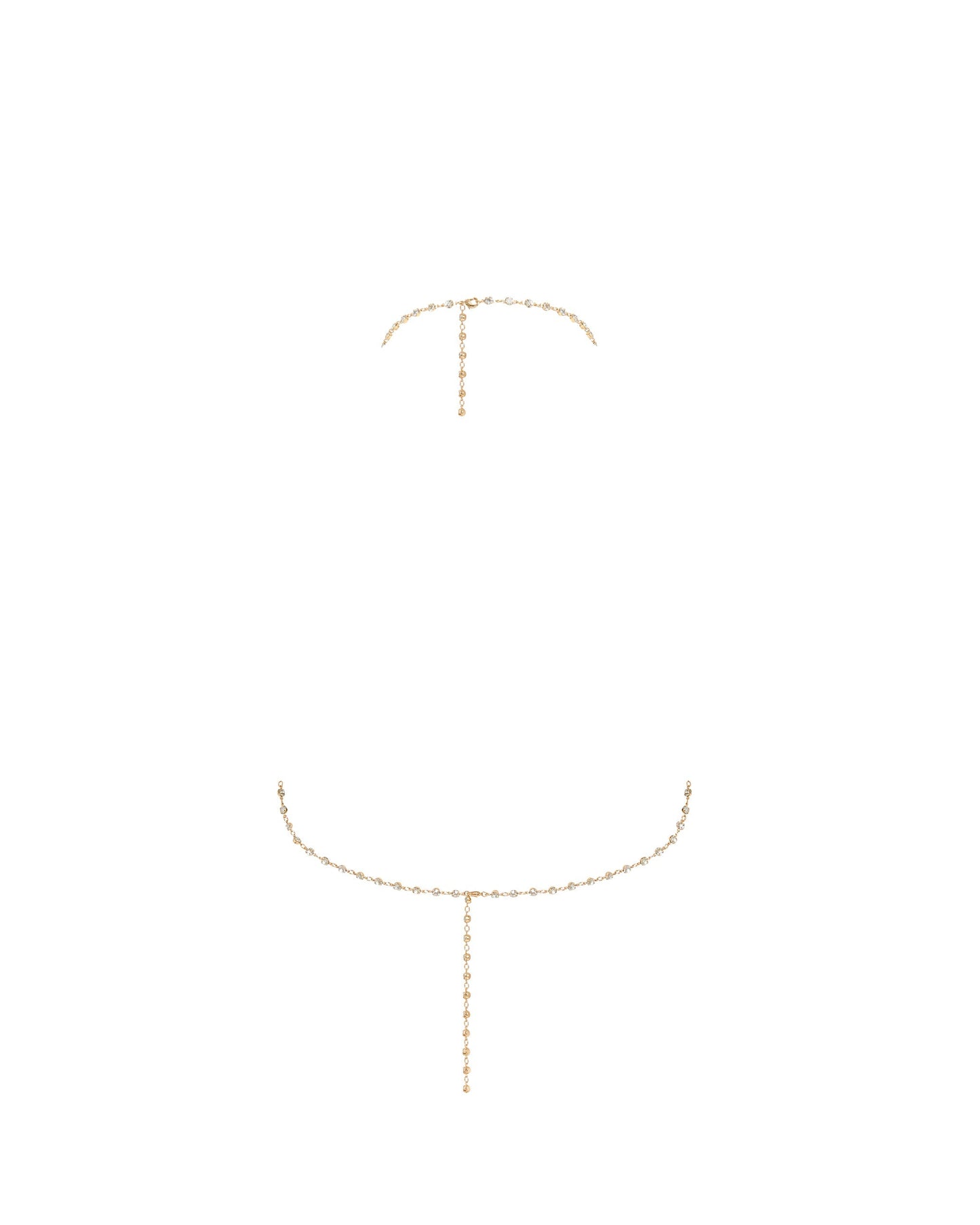  Marli Diamond Lattice Bra Gold