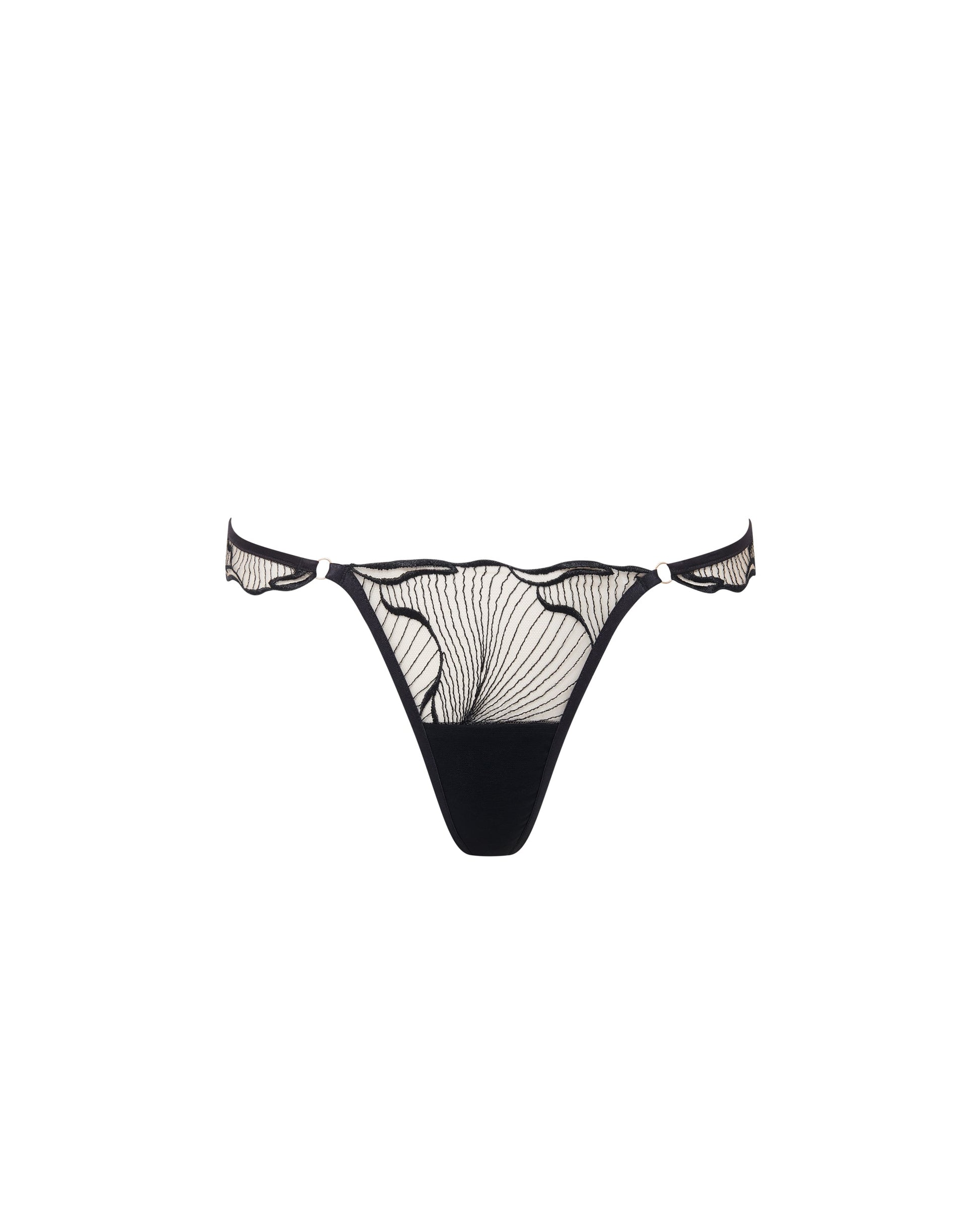  Marabel Thong Black/Sheer
