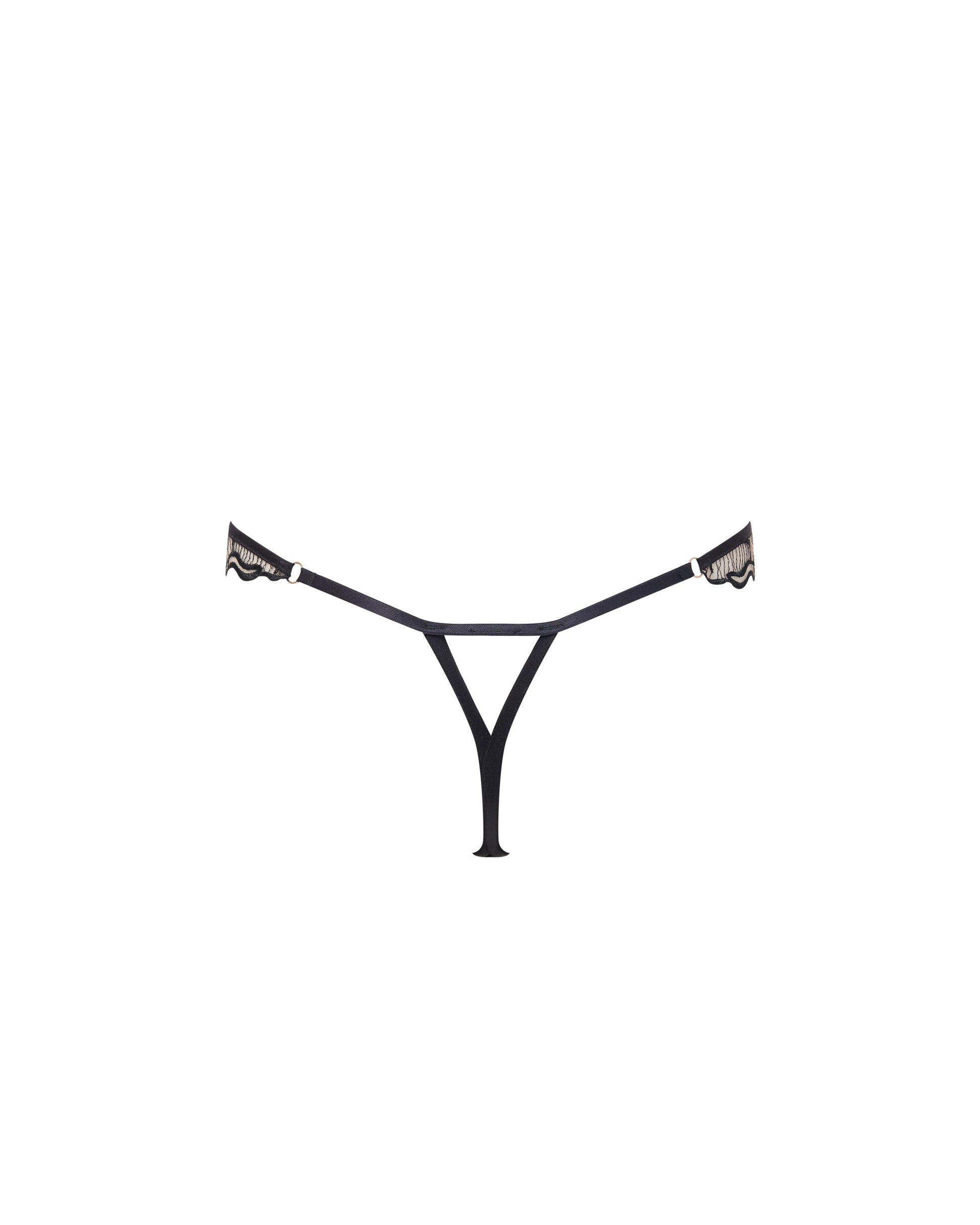  Marabel Thong Black/Sheer