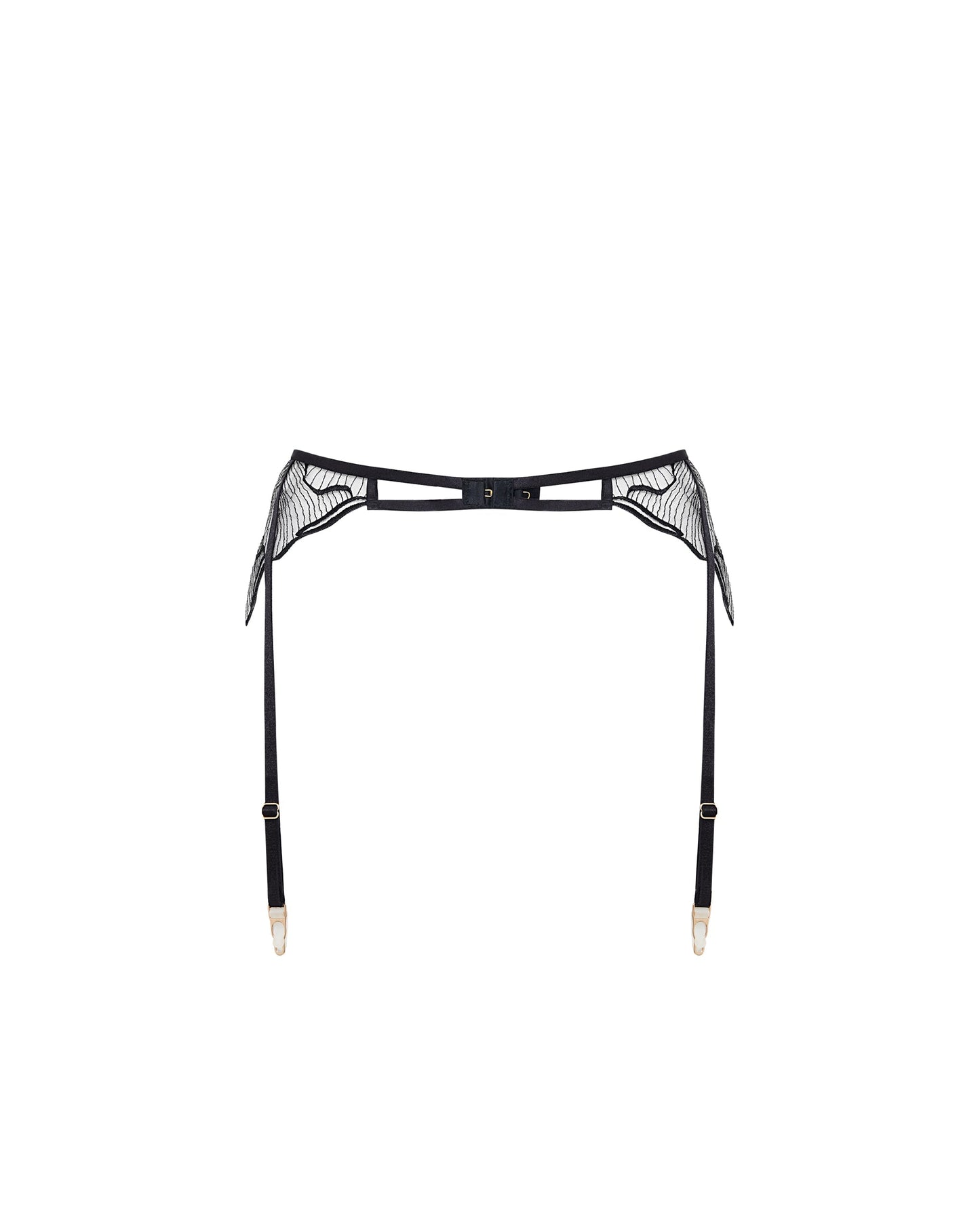  Marabel Garter Belt Black/Sheer