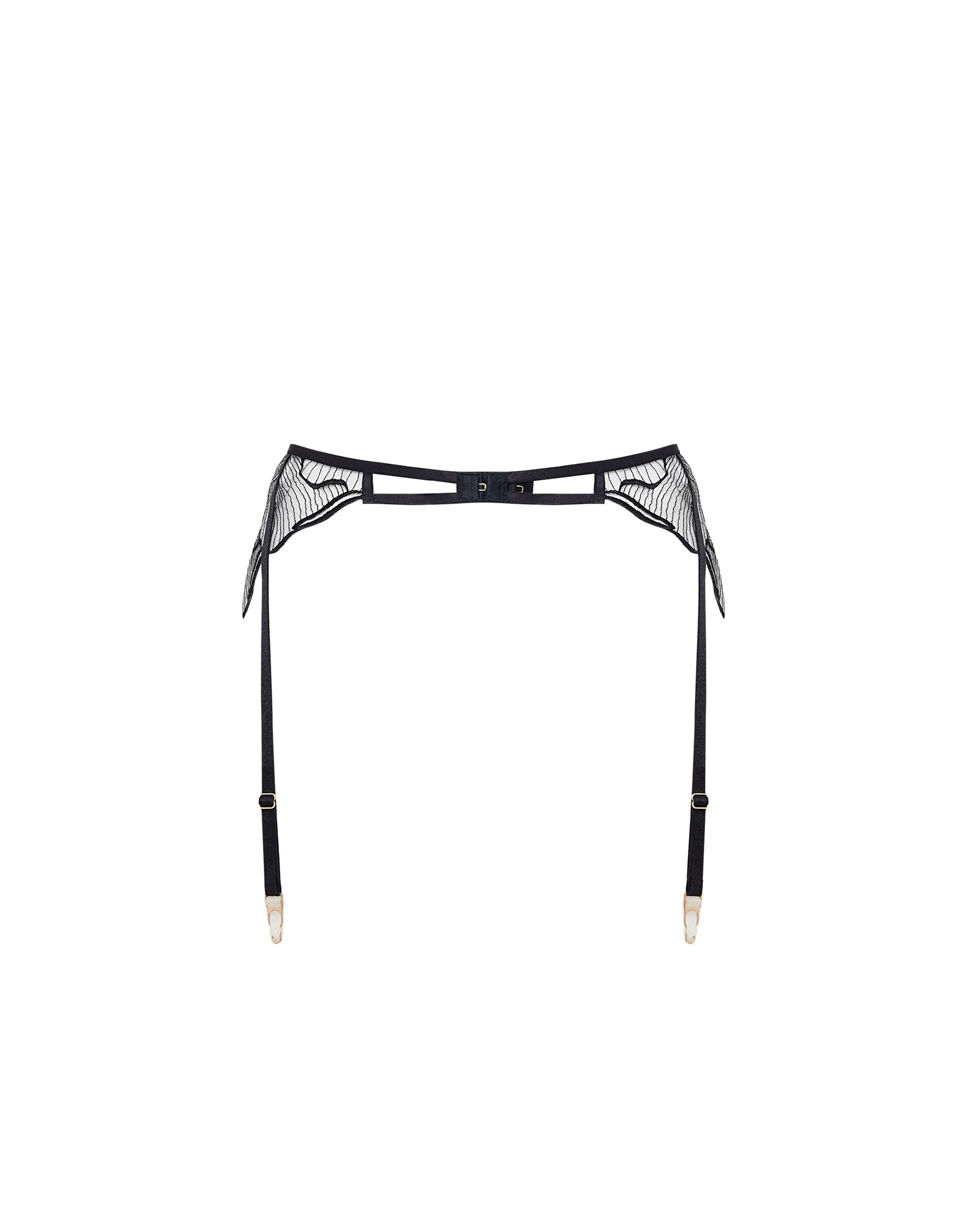  Marabel Garter Belt Black/Sheer
