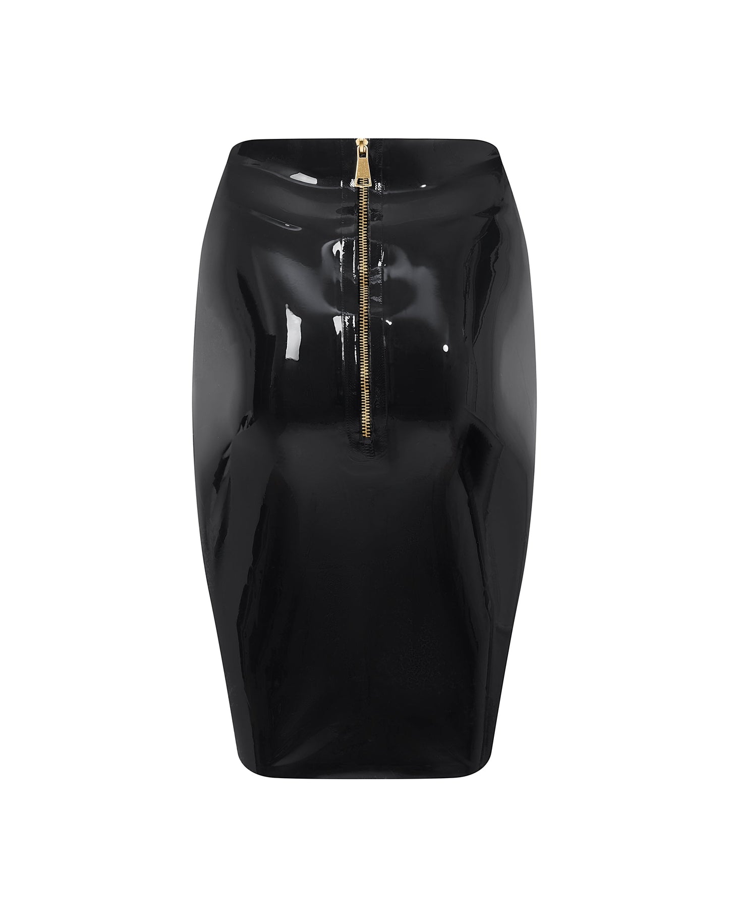  Latex Skirt Black