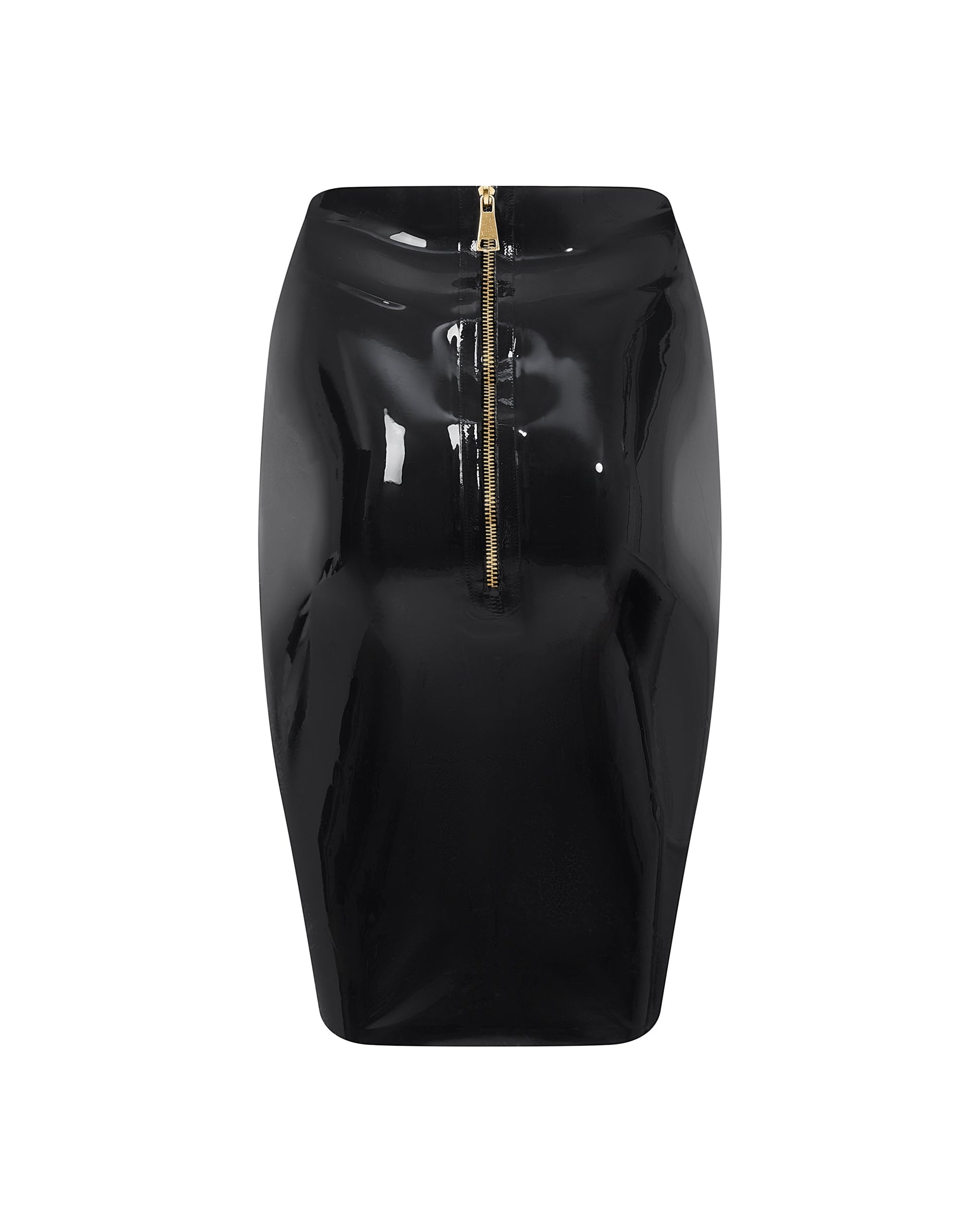  Latex Skirt Black