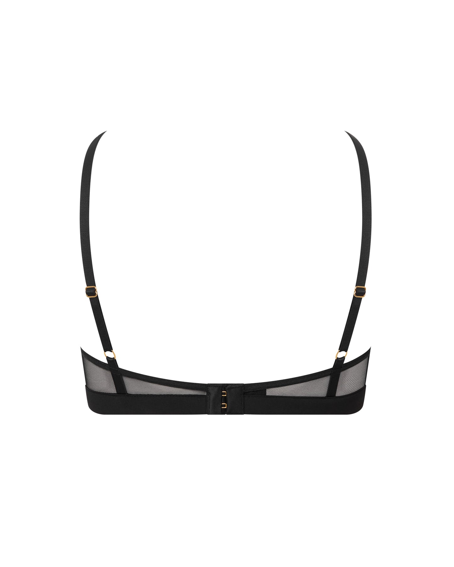  Orla Sheer Mesh Bra Black