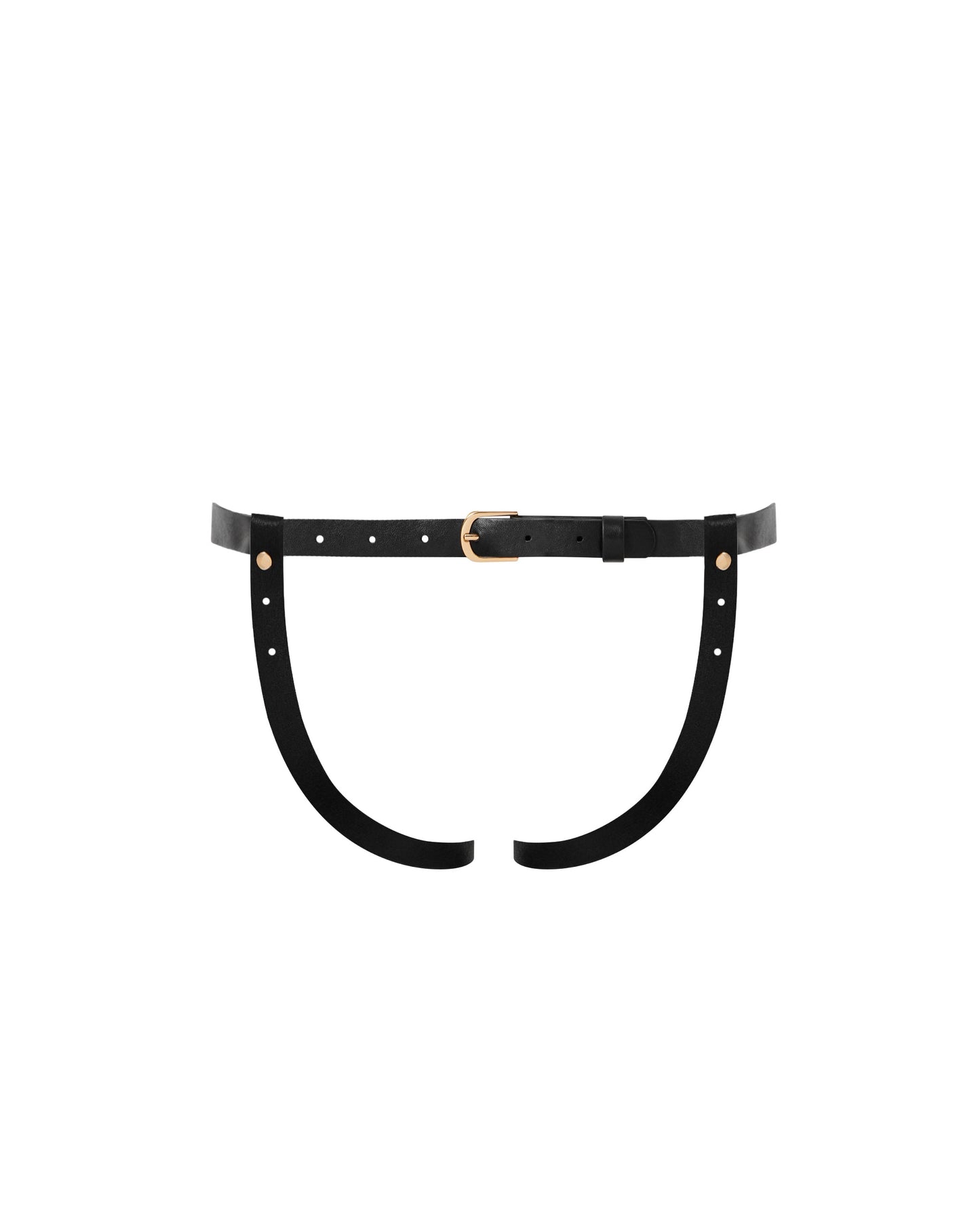  Salome Open Panty Black