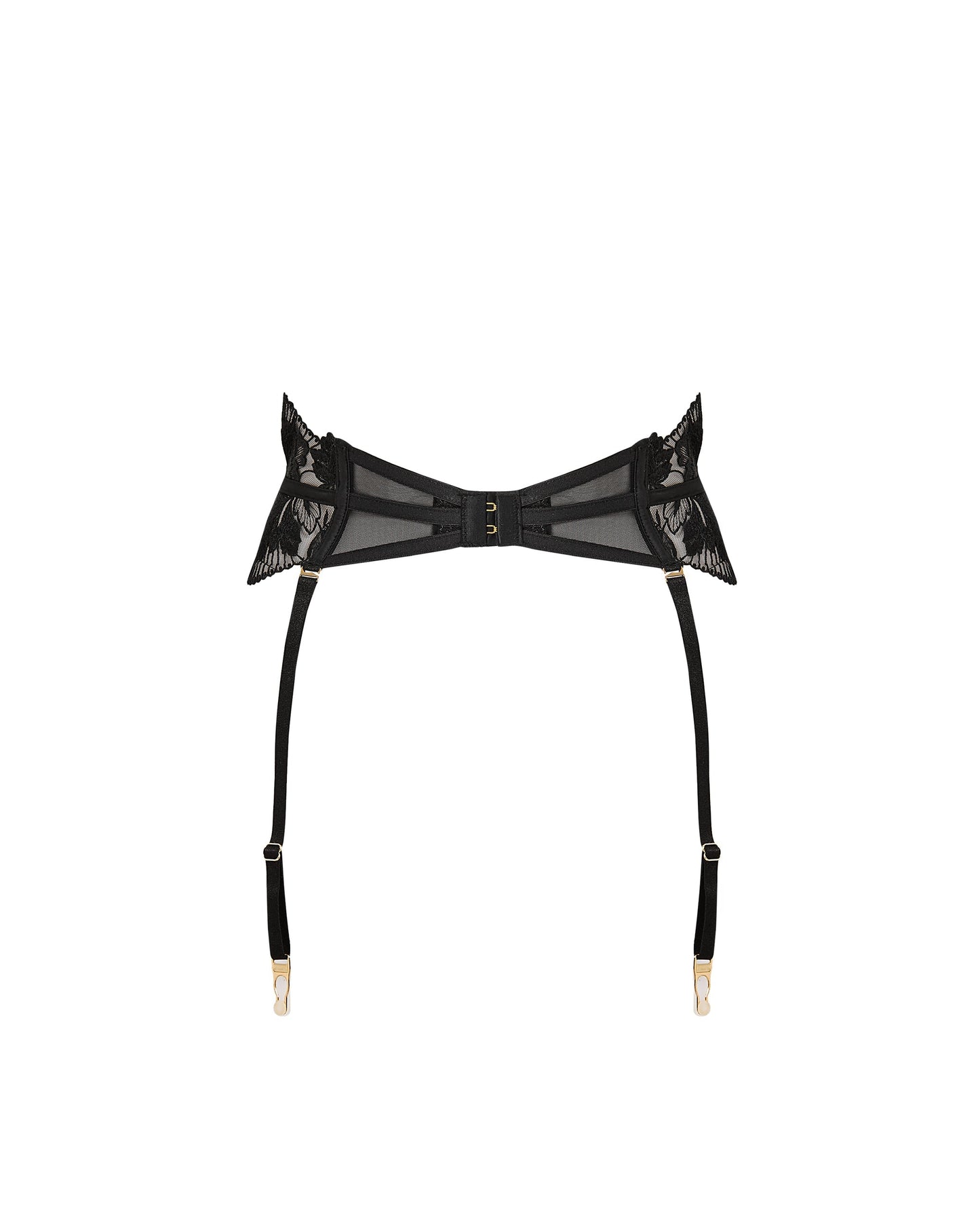  Gabriella Waspie Suspender (with Detachable Suspenders) Black