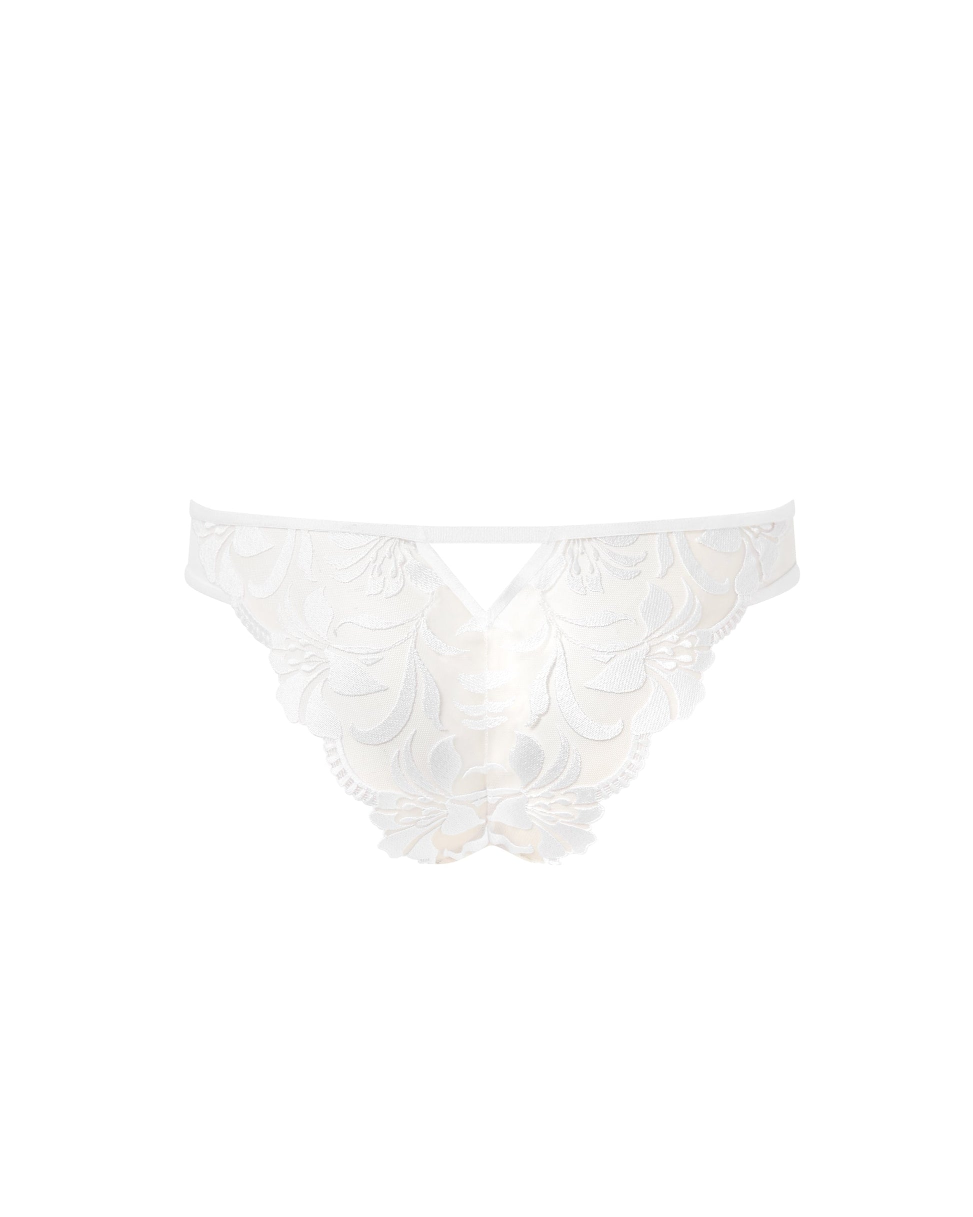  Leonora Panty White/Sheer