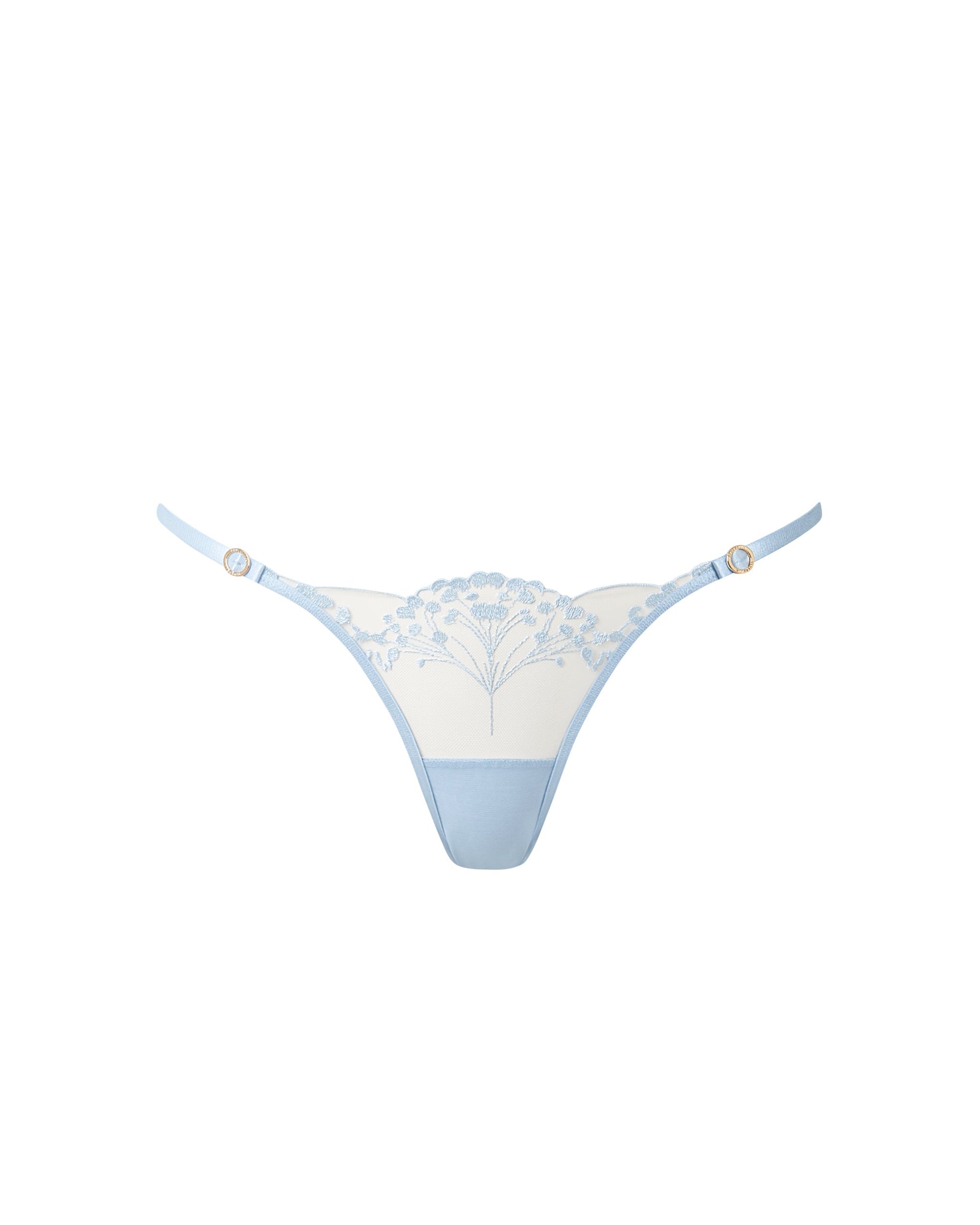  Marisa Panty Ice Water Blue/Sheer
