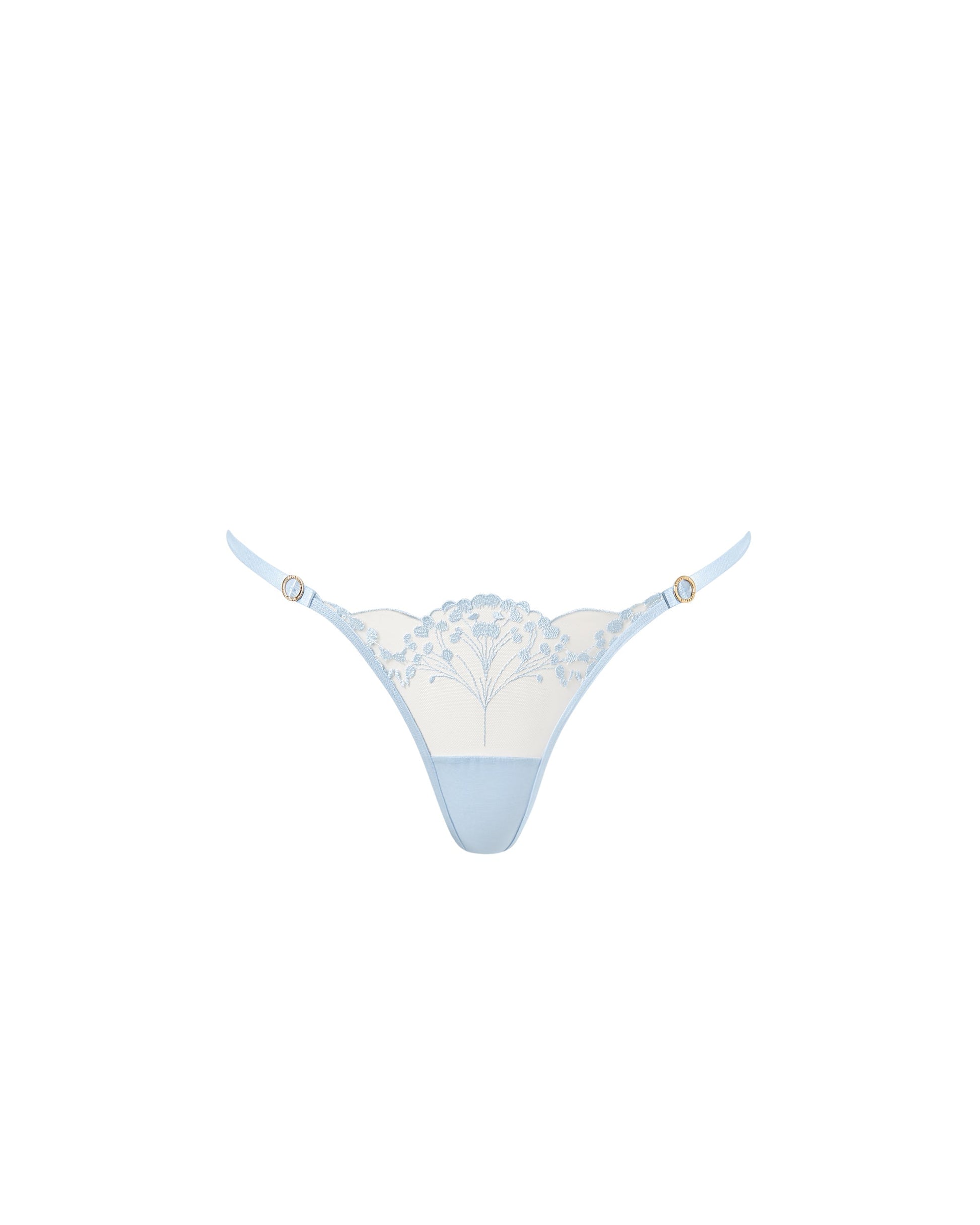  Marisa Thong Ice Water Blue/Sheer