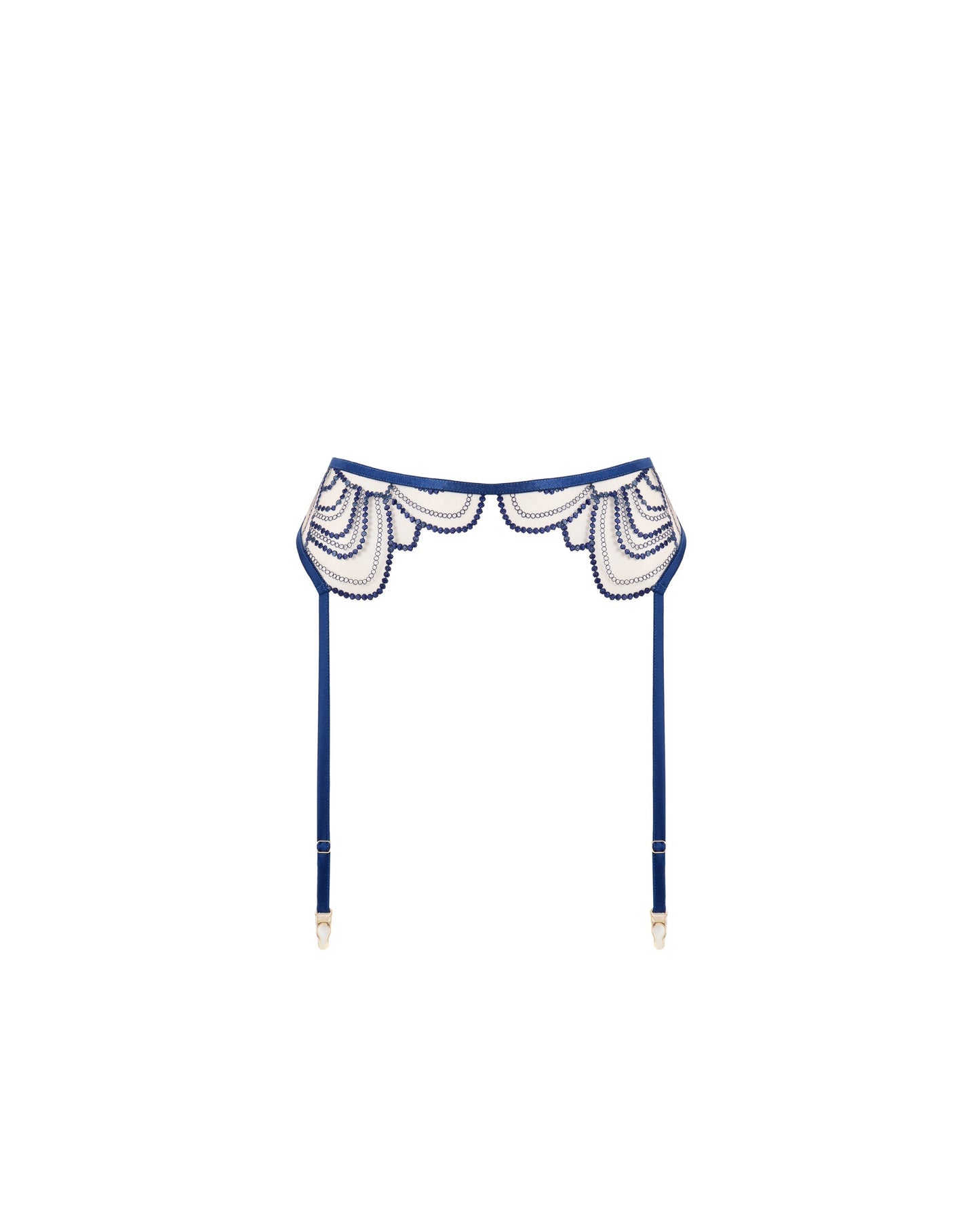  Soraya Garter Belt Blue