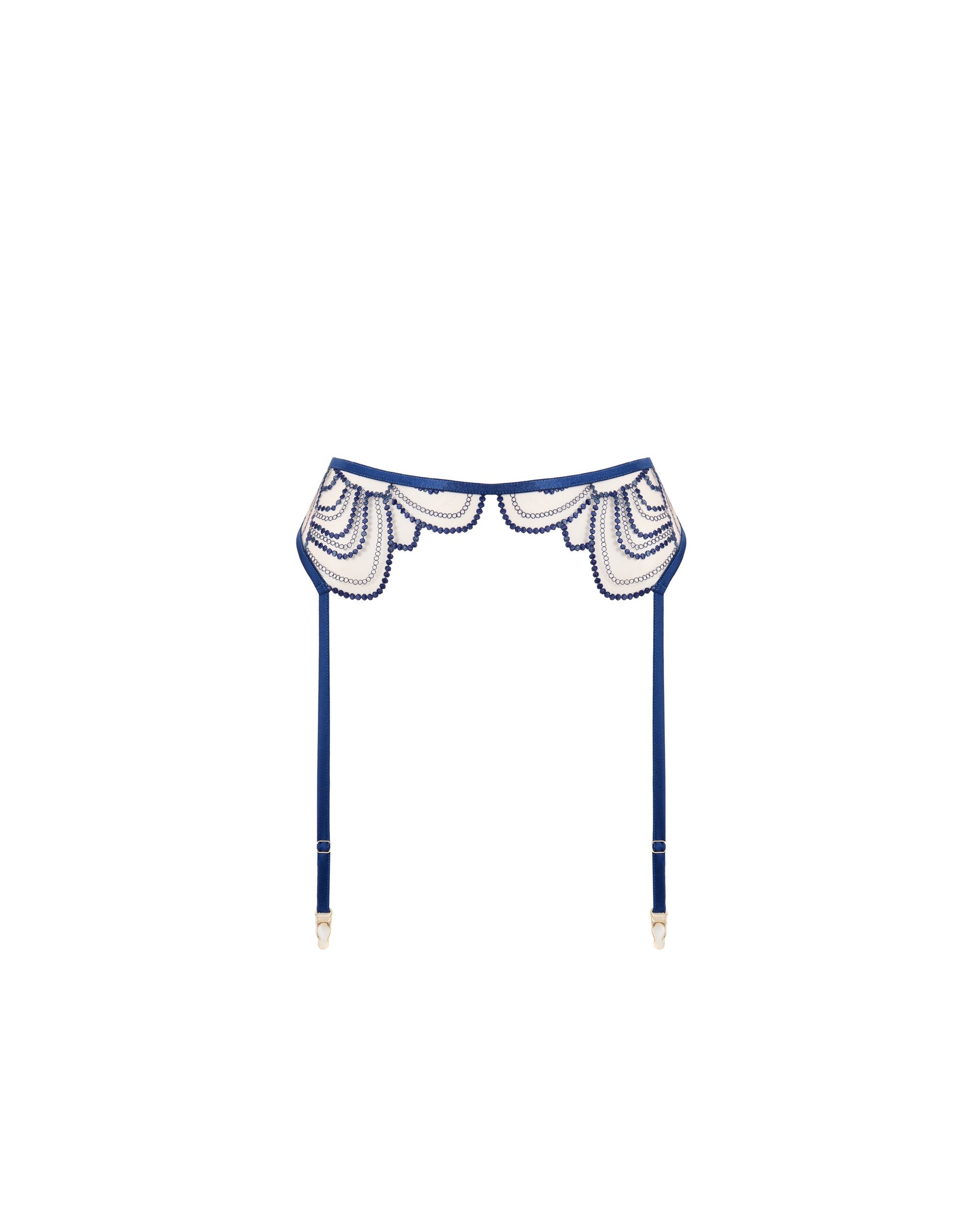  Soraya Garter Belt Blue