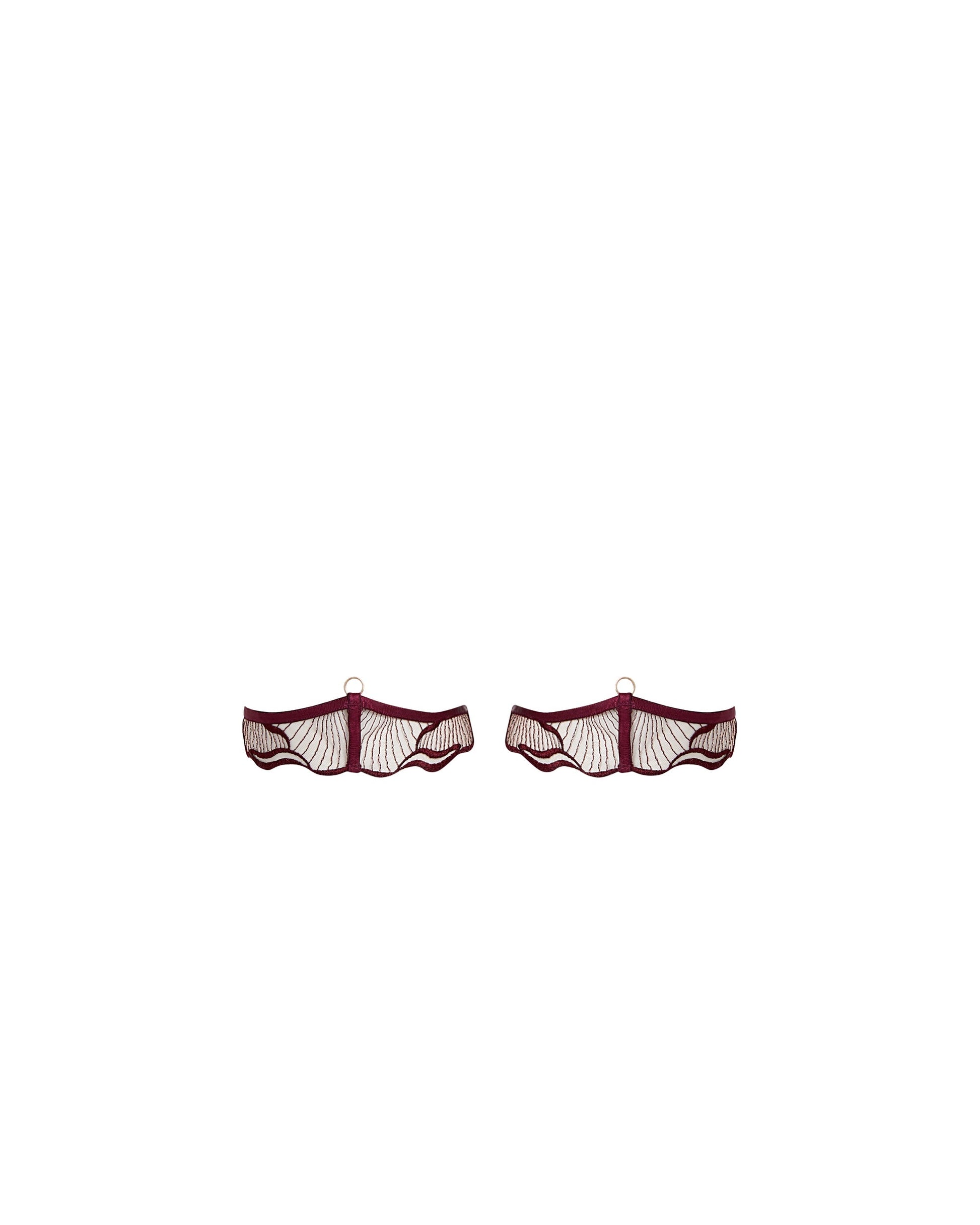  Marabel Detachable Thigh Garter Cherry