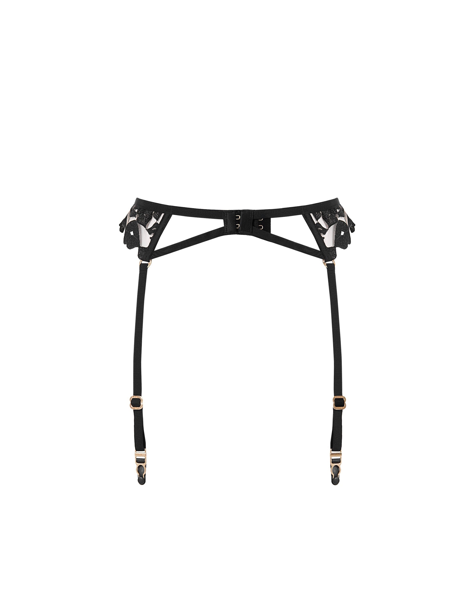  Marian Garter Belt Black