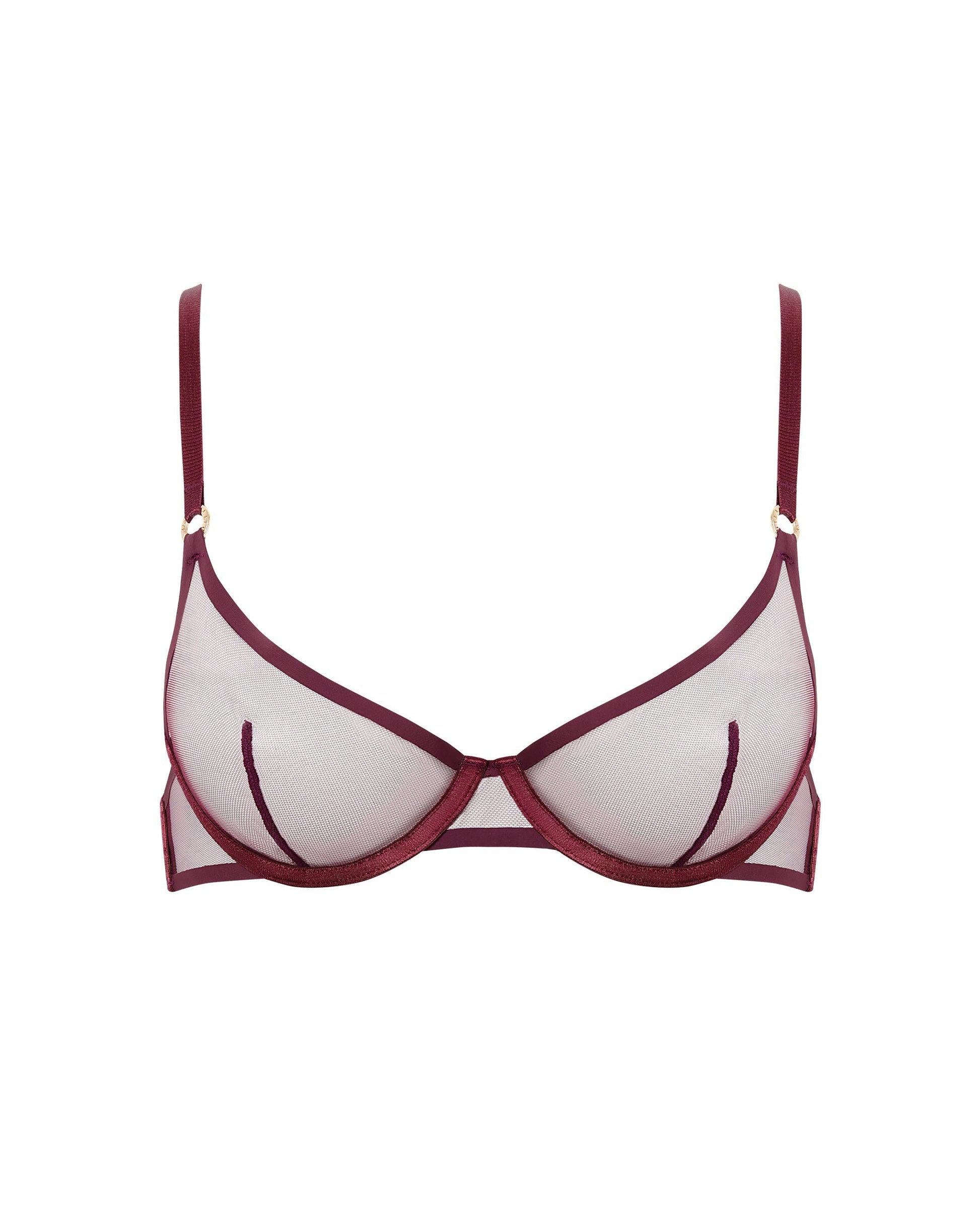  Naomi Mesh Bra Cherry