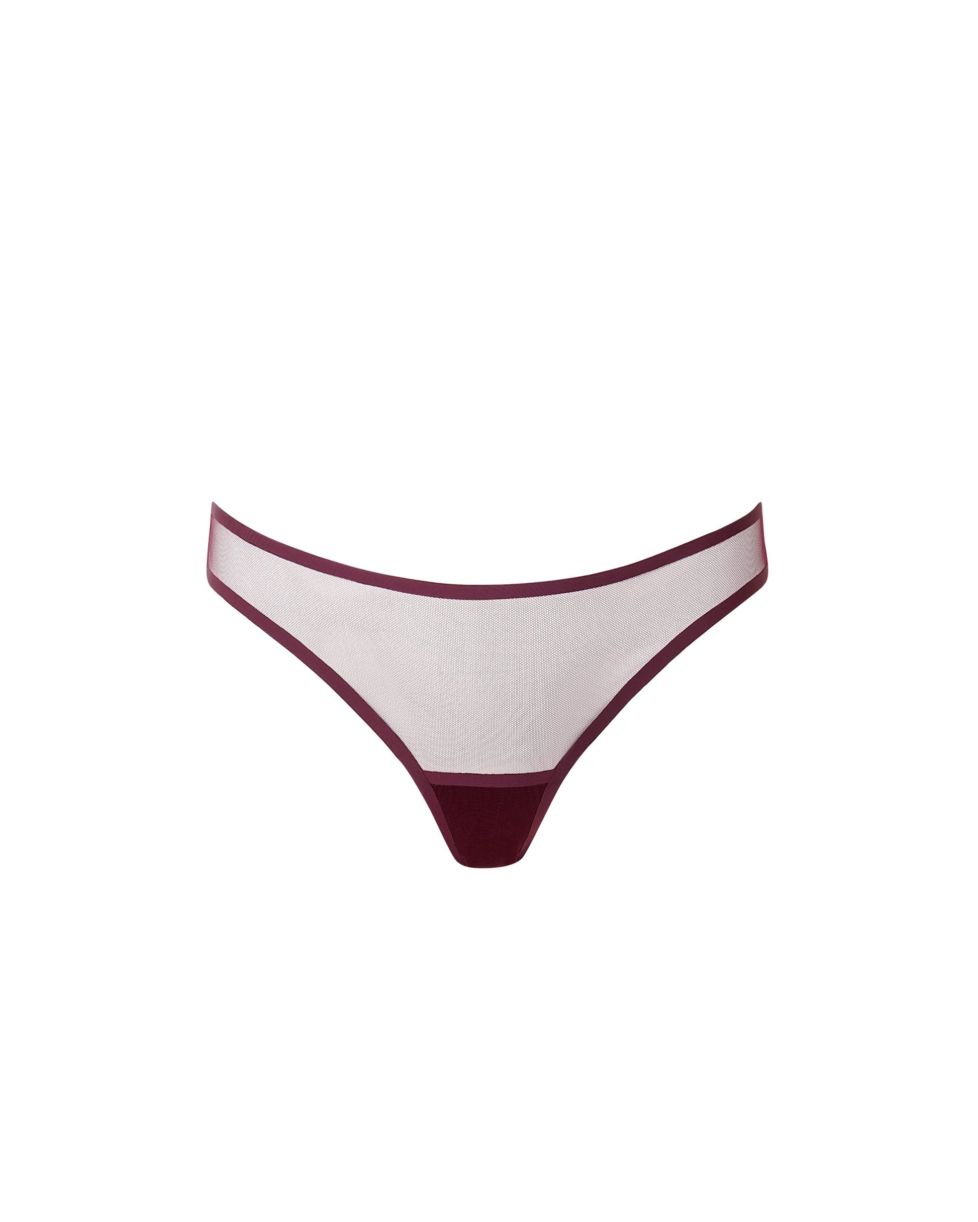  Naomi Mesh Panty Cherry