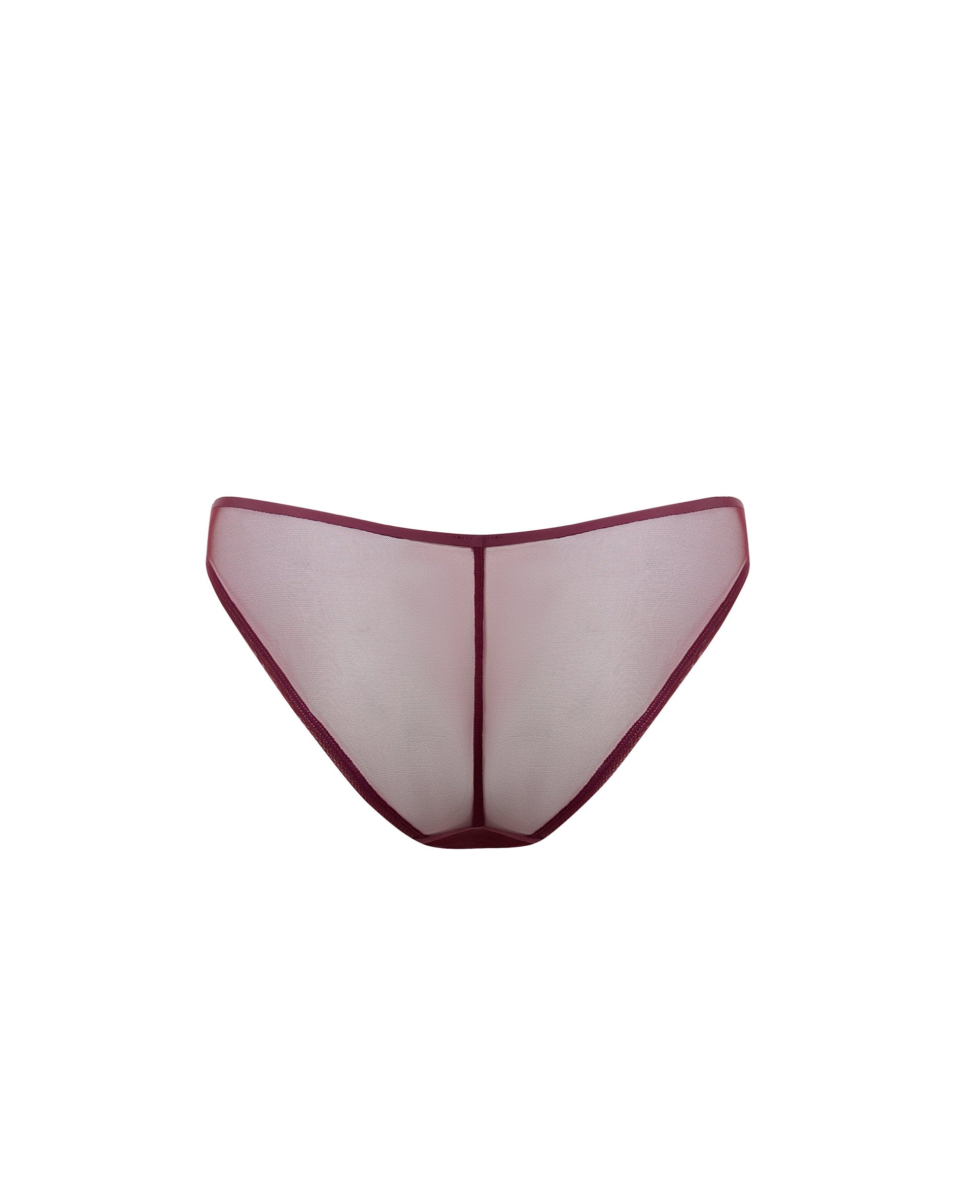  Naomi Mesh Panty Cherry