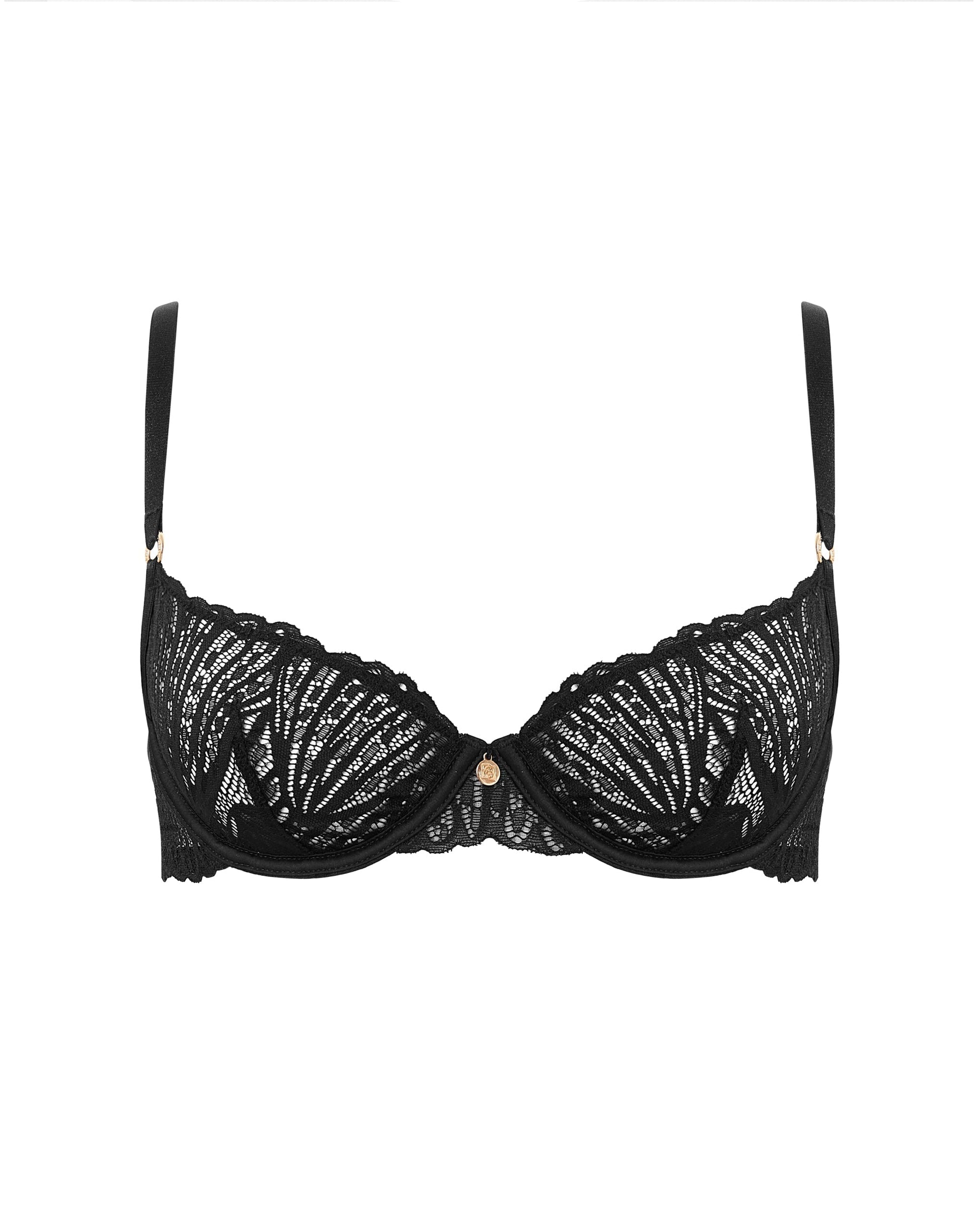  Peyton Lace Bra Black