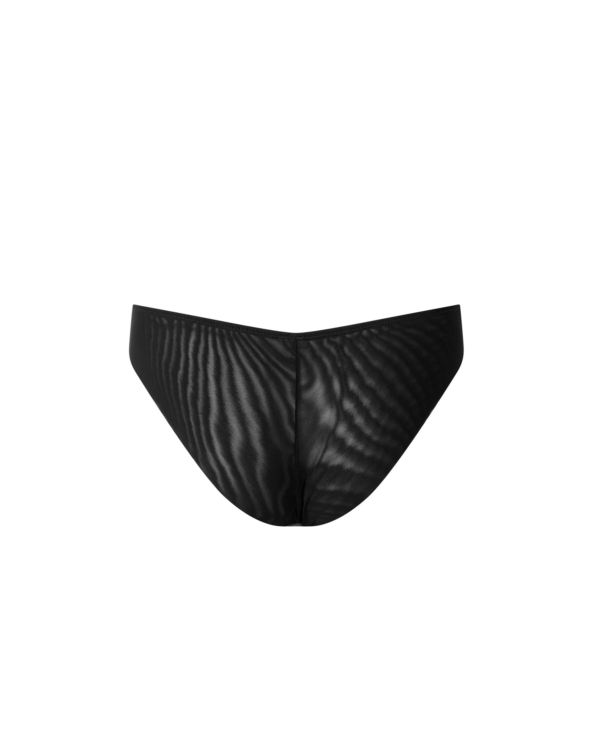  Verona Satin Panty Black