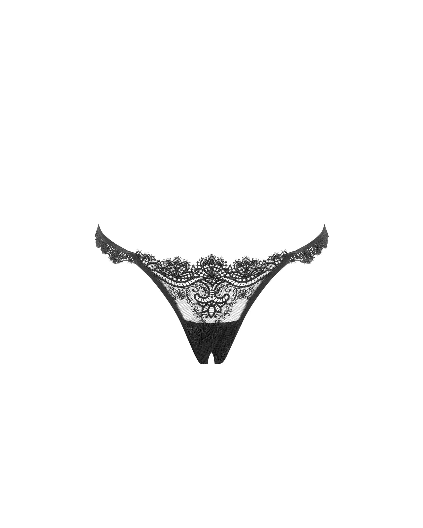  Arella Open Panty Black